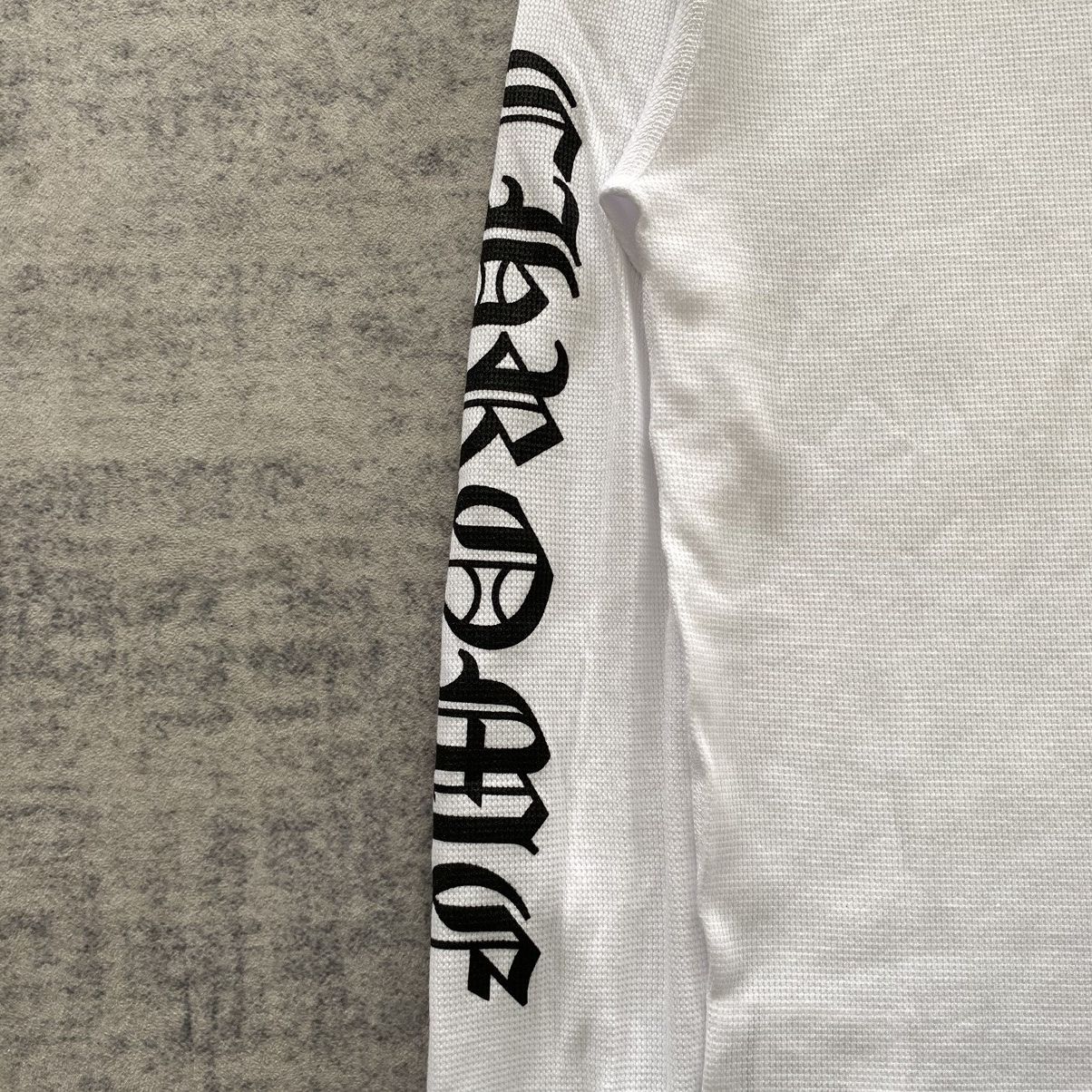 Chrome Hearts Chrome Hearts Scroll Thermal long t-shirt white Size M / US 6-8 / IT 42-44 - 7 Thumbnail