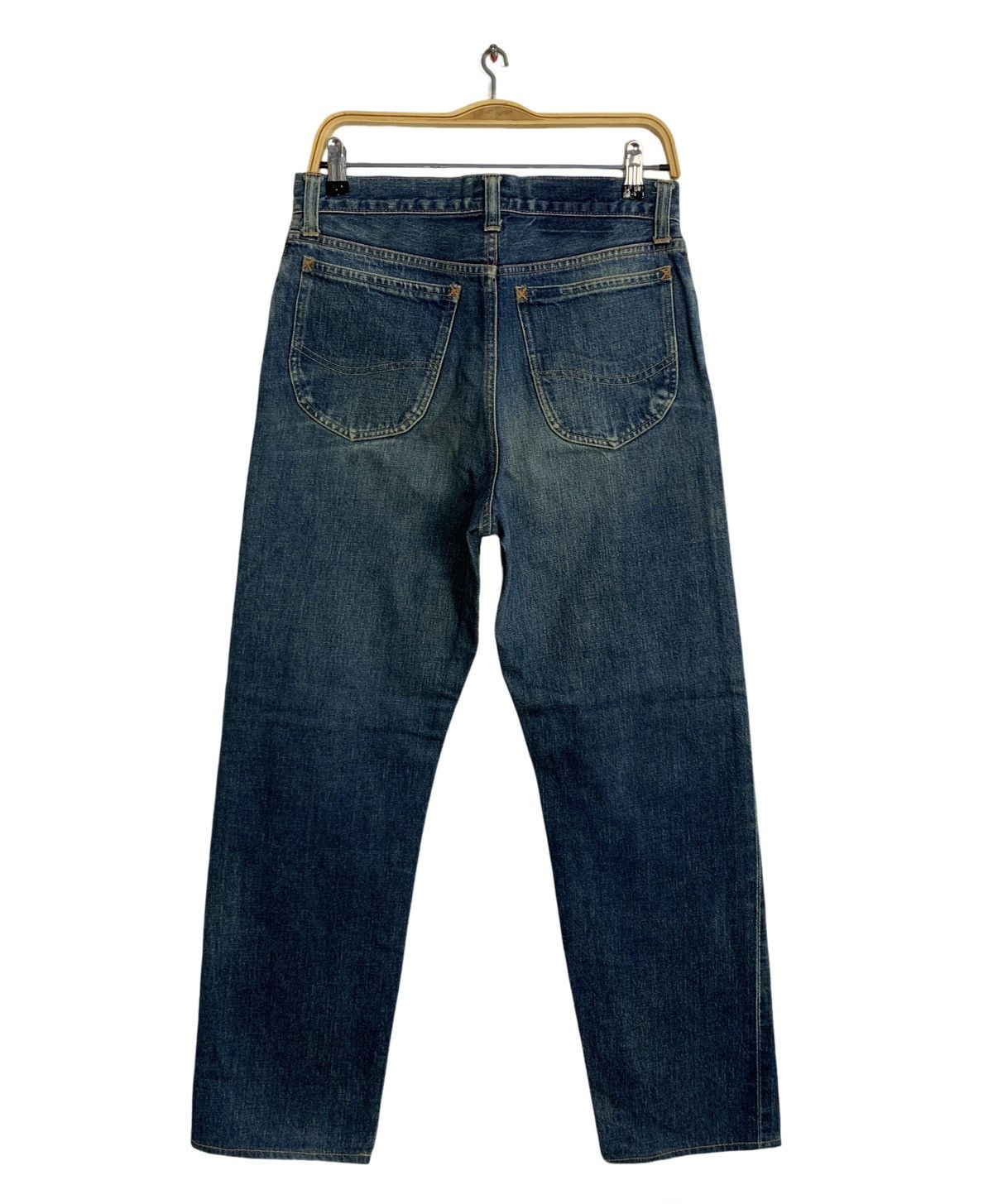 Japanese Brand Labor ET Buttonfly Indigo Selvedge Denim Jeans Straight Cut Size US 32 / EU 48 - 2 Thumbnail