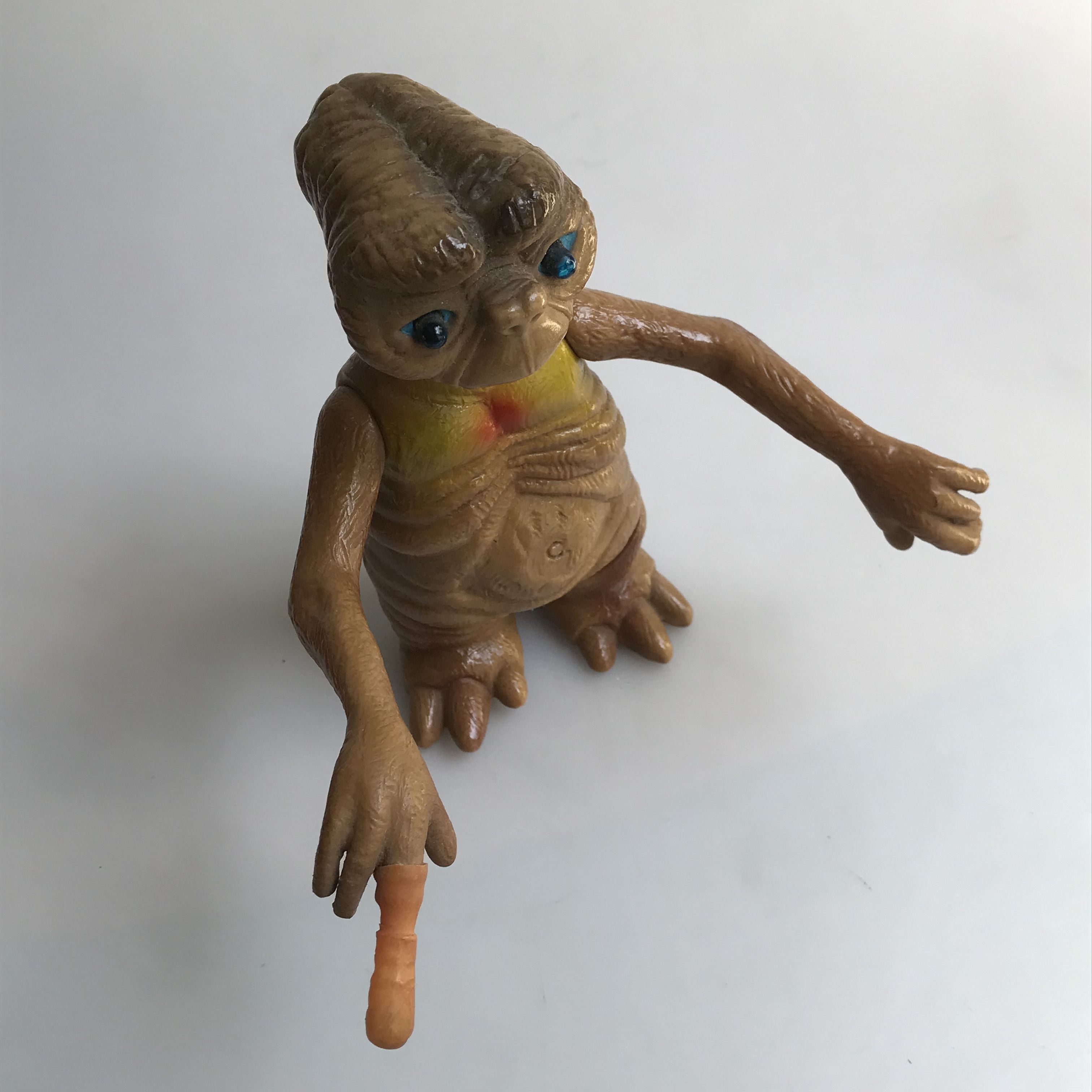 Vintage E.T. Vintage Sofubi Figure Retro Movie Character Toy Size ONE SIZE - 3 Thumbnail