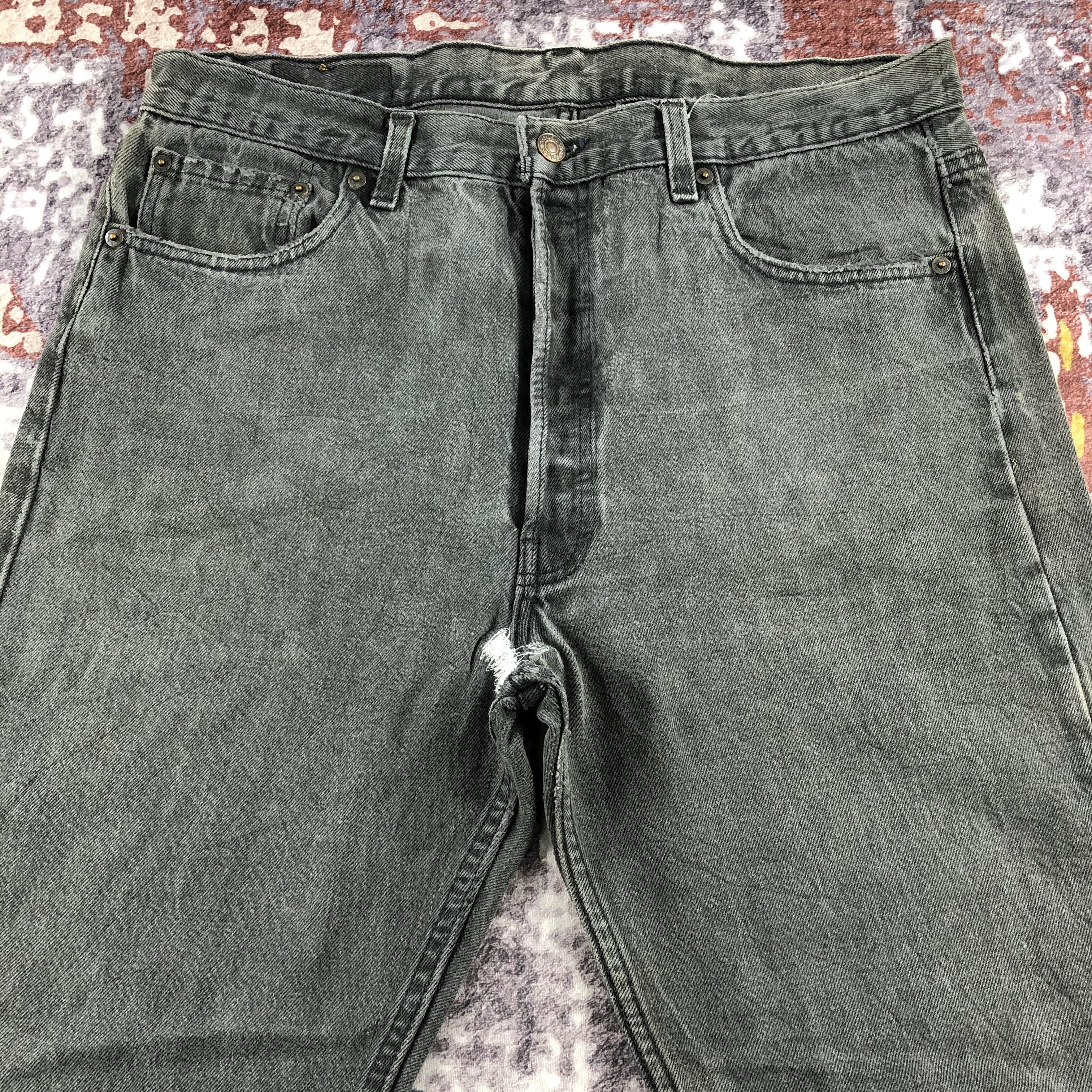 Levi's × Vintage Vintage 90s Levis 501 Earth Tone Jeans-JM2643 Size US 35 - 3 Thumbnail