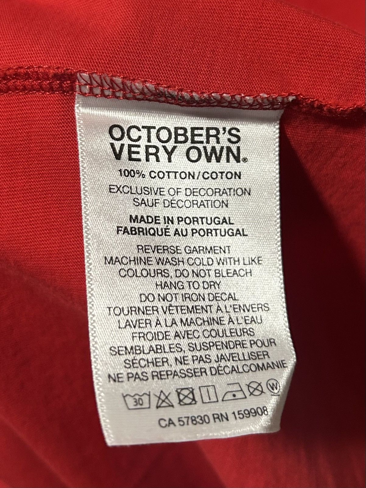 October's Very Own OVO Collegiate Tee Size US L / EU 52-54 / 3 - 4 Thumbnail