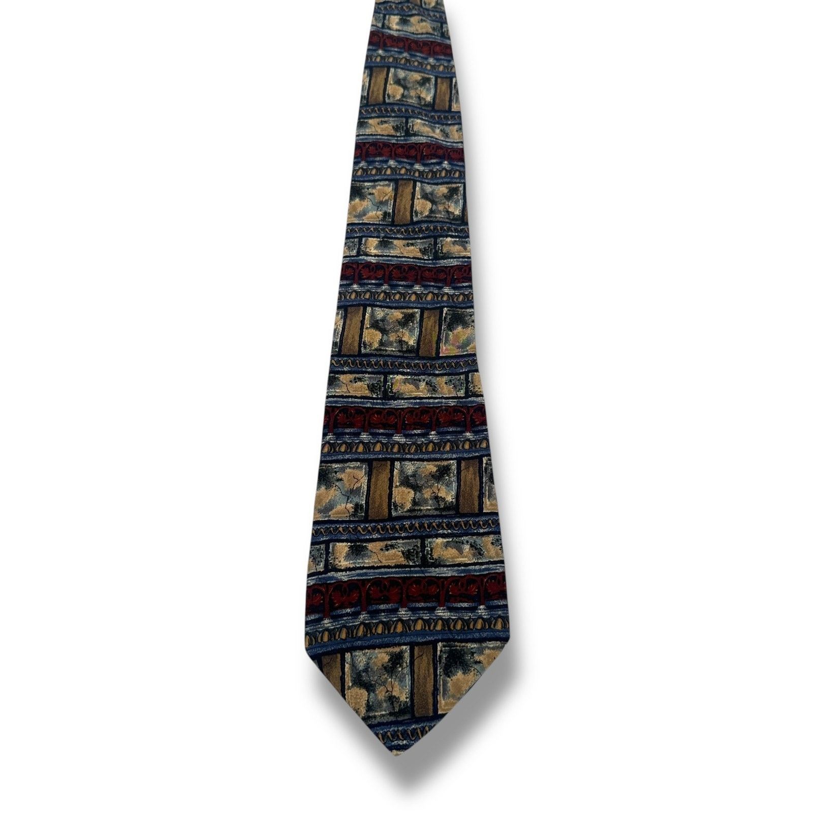 Other VTG MoMA Metropolitan Museum of Art Neck Tie Multicolor Silk Size ONE SIZE - 1 Thumbnail