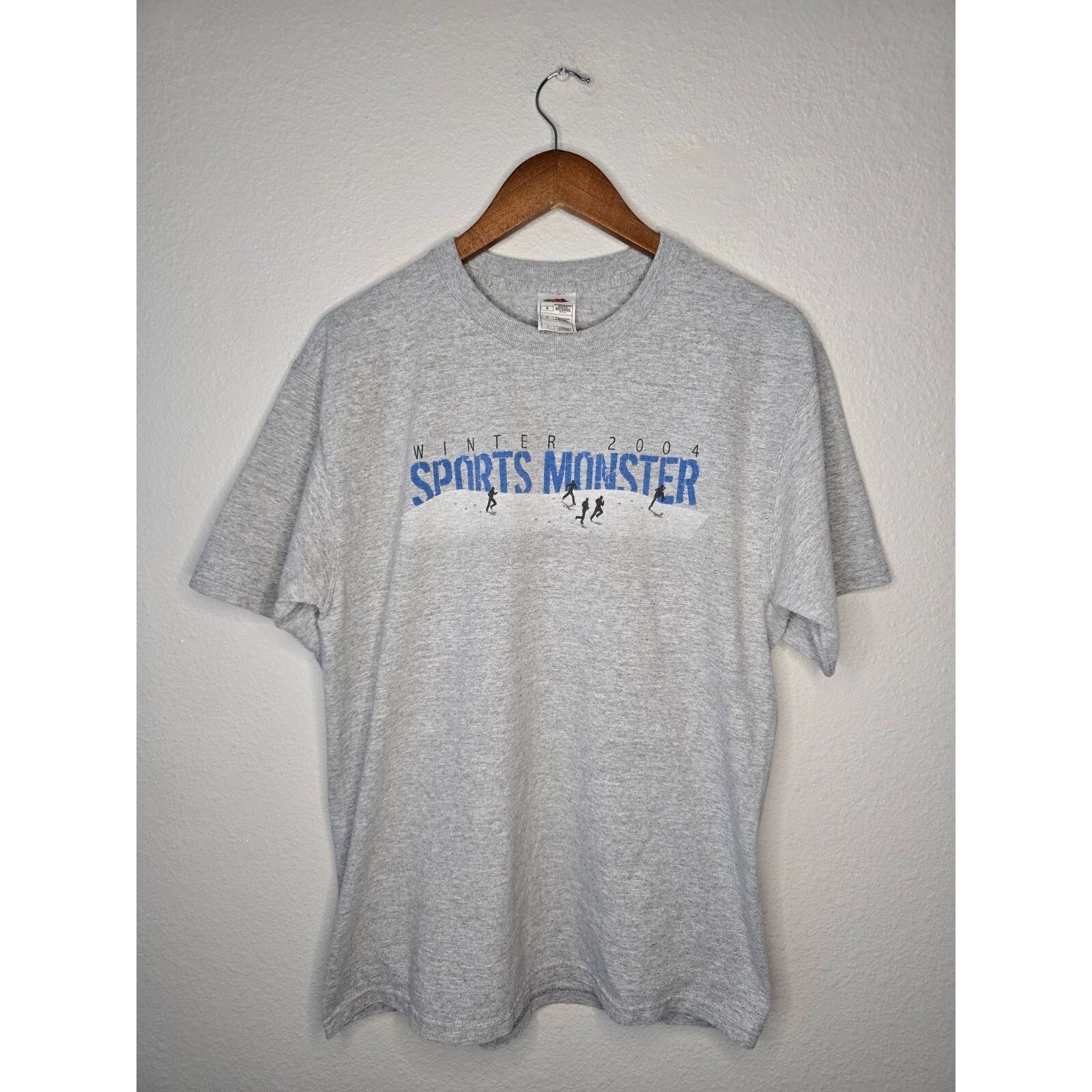 Fruit Of The Loom Vintage Sports Monster Shirt Gray Denver Sports Tee 2004 L Size US L / EU 52-54 / 3 - 1 Thumbnail
