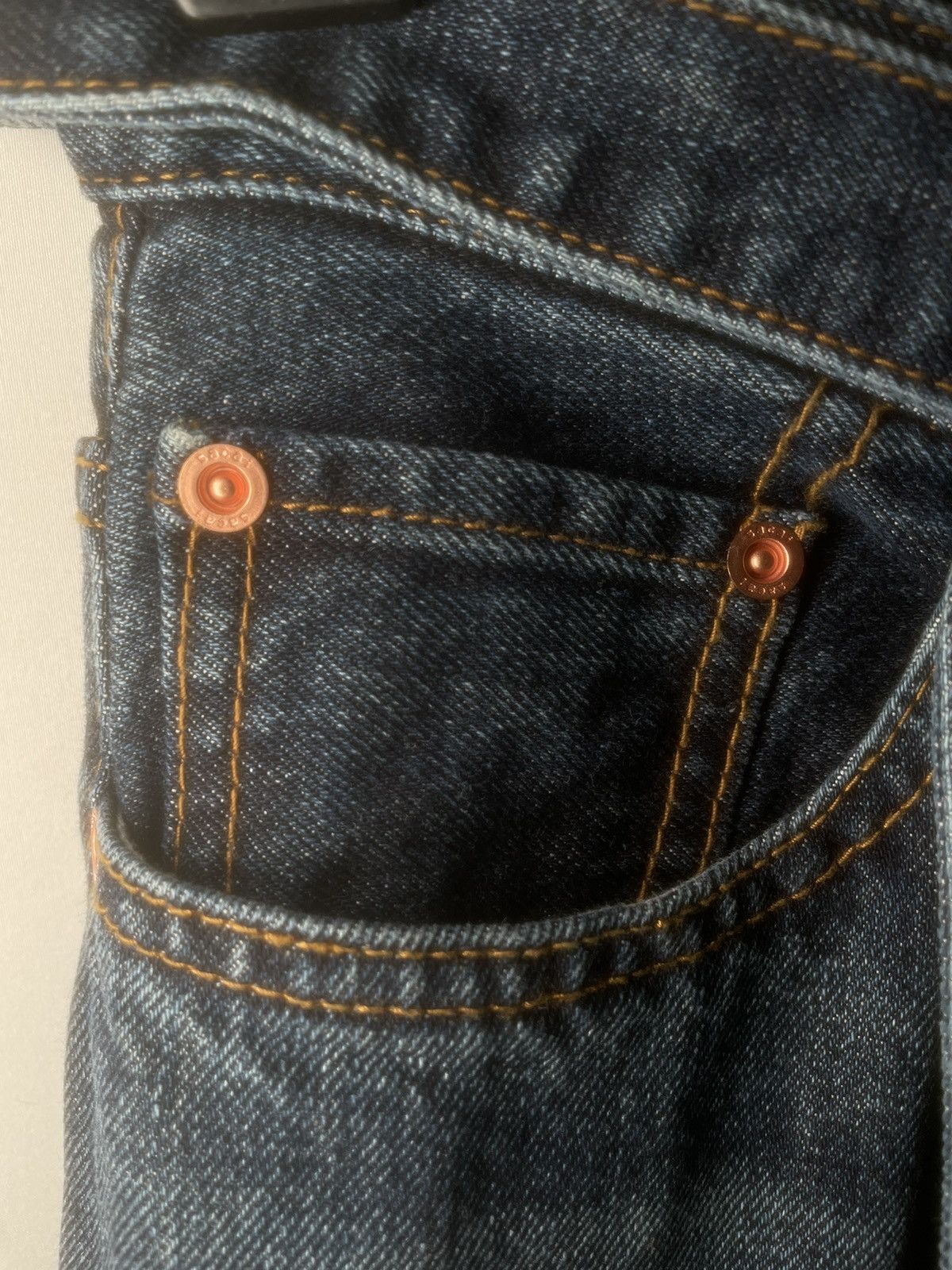 Sacai Sacai Belted Wide Leg Jeans Size 27" / US 4 / IT 40 - 6 Thumbnail