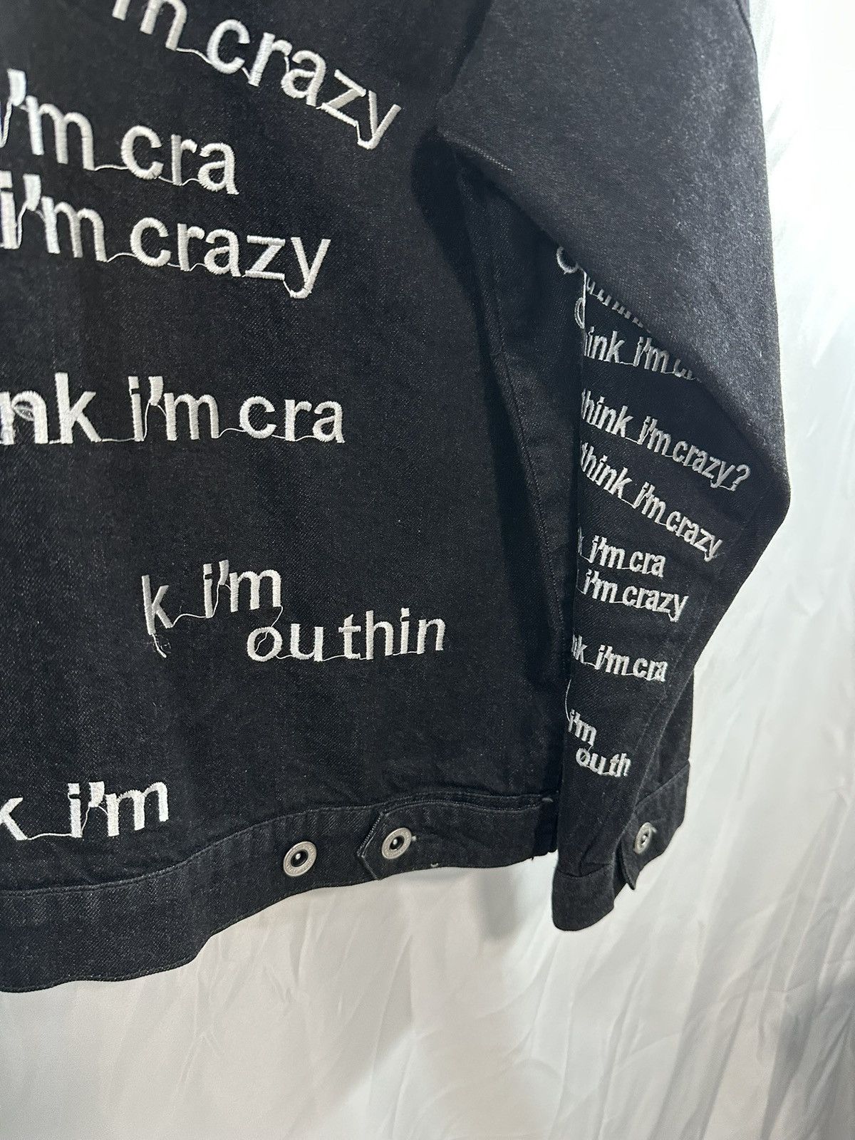 Who Decides War Who Decides War Crazy Denim Jacket Size US XS / EU 42 / 0 - 16 Thumbnail