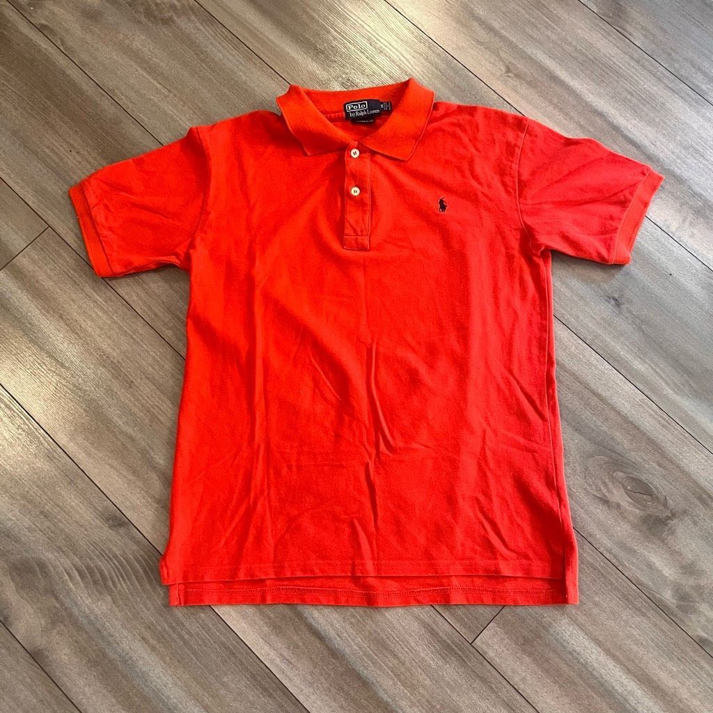 Polo Ralph Lauren Polo Ralph Lauren Red/Coral Polo Men Medium Bin G-24 Size US M / EU 48-50 / 2 - 1 Thumbnail