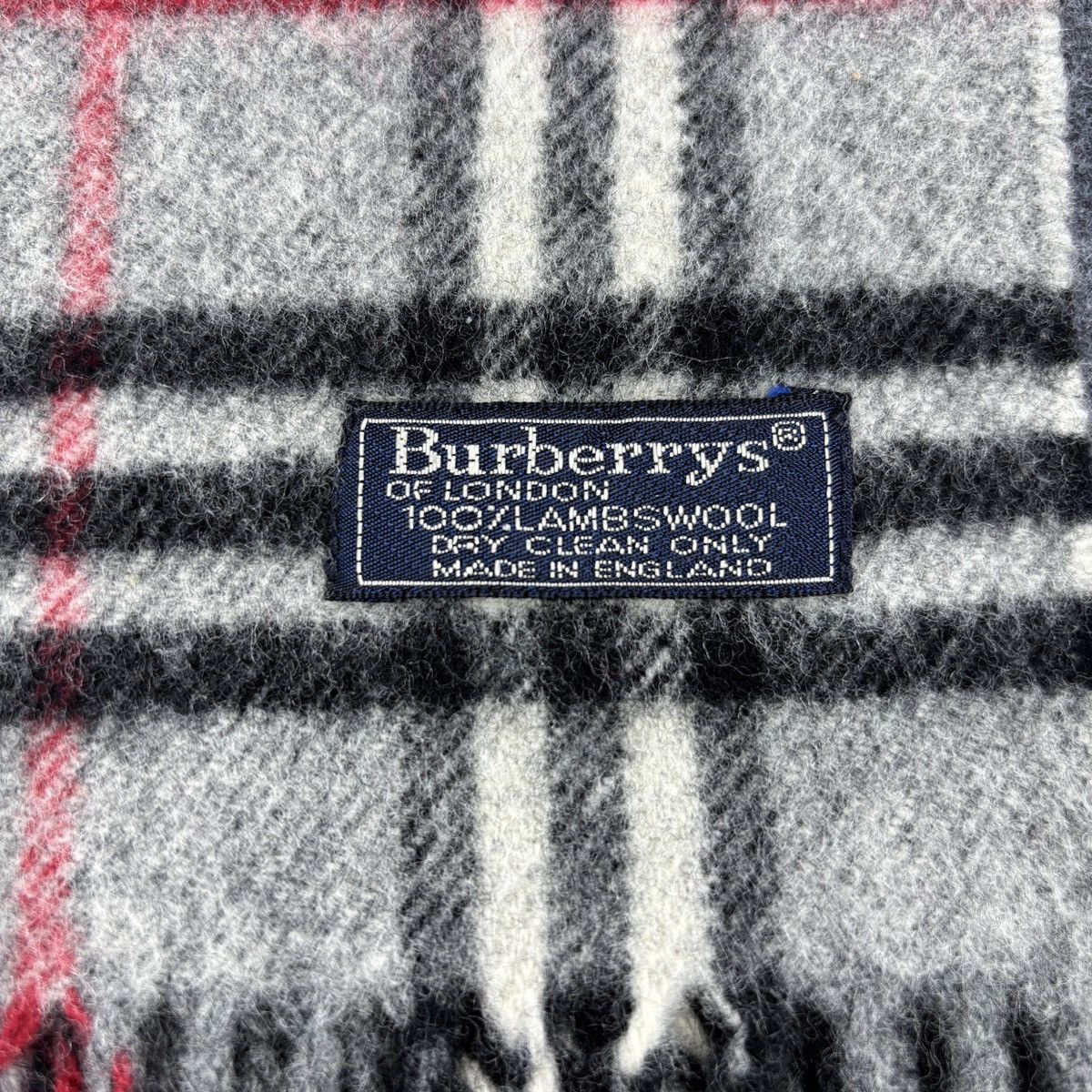 Burberry × Vintage Burberrys Scarf # D711 # Muffler # Neckwear # Nova Check Size ONE SIZE - 2 Thumbnail