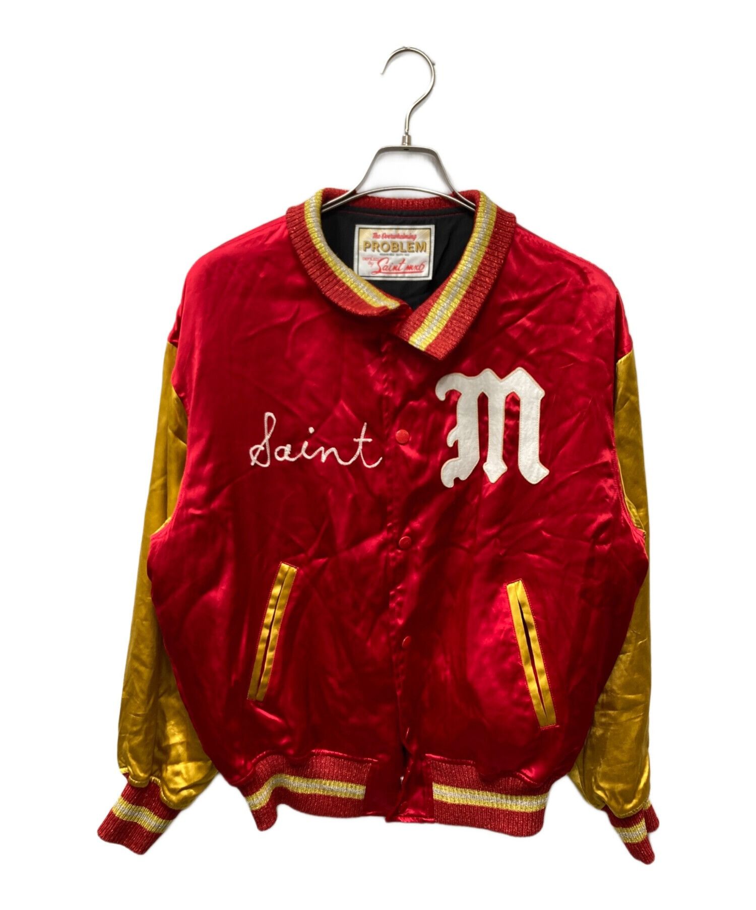 READYMADE × Saint Michael Saint Michael DEVIL VARSITY JACKET