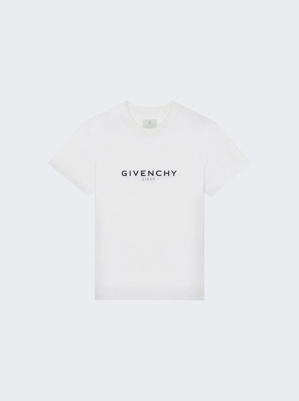 Givenchy o1mle0226 Slim Fit Reverse Tee Shirt in White Size US XXL / EU 58 / 5 - 1 Thumbnail