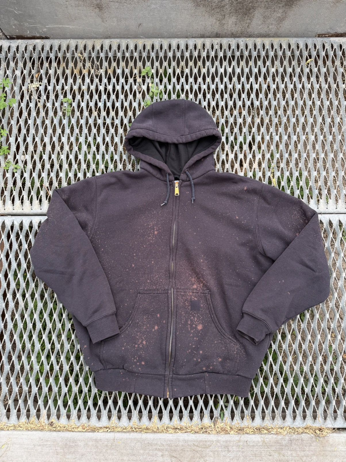 Carhartt Vintage Carhartt J149 Hoodie Jacket Bleached Size US M / EU 48-50 / 2 - 1 Thumbnail