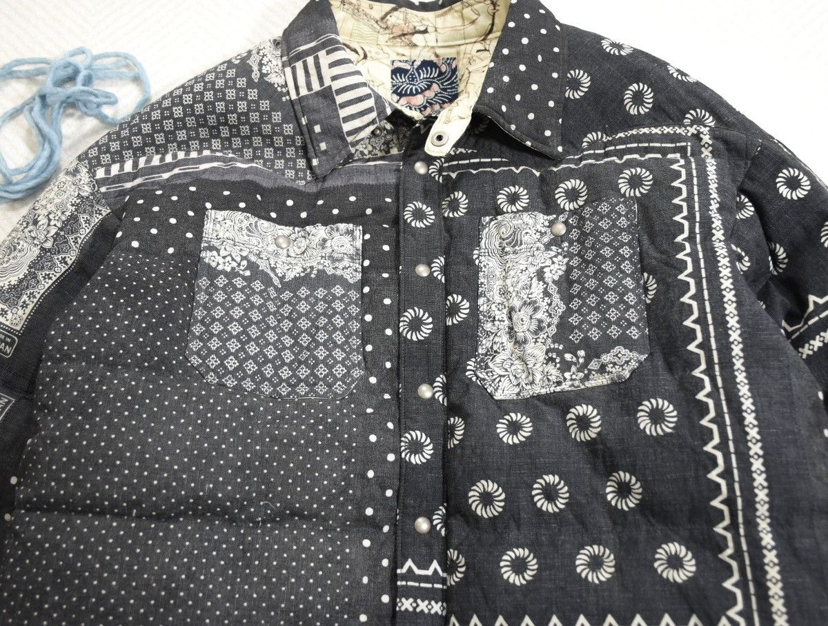 Visvim Visvim 23AW ICT Kerchief Down Jkt bandana Size US M / EU 48-50 / 2 - 4 Thumbnail