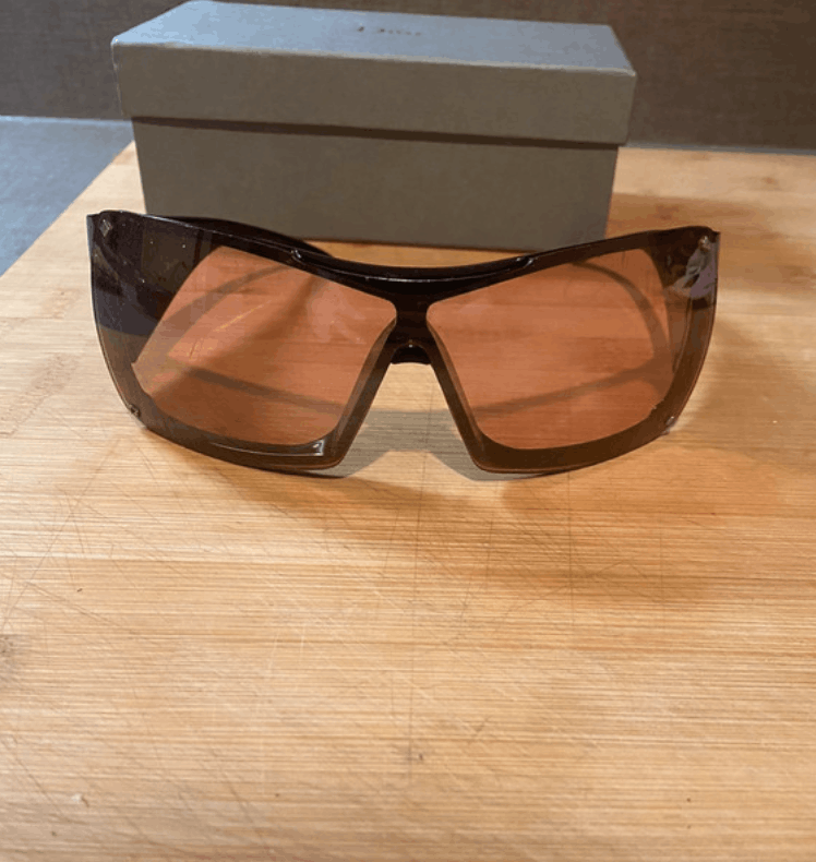 Christian Dior Monsieur DIOR Sunglasses Overshine Rimless Mask Pop Bike Shield RI935 Size ONE SIZE - 2 Thumbnail