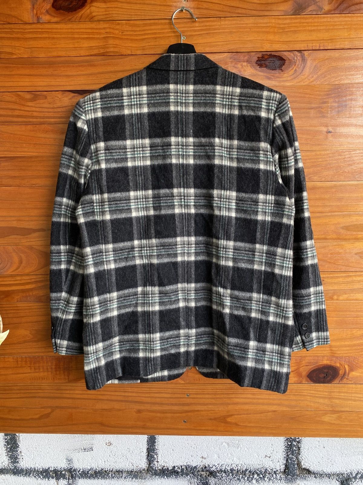 Melrose Vintage Melrose Co. Ltd Plaid Wool Blazer Jacket – Classic Size US M / EU 48-50 / 2 - 15 Thumbnail