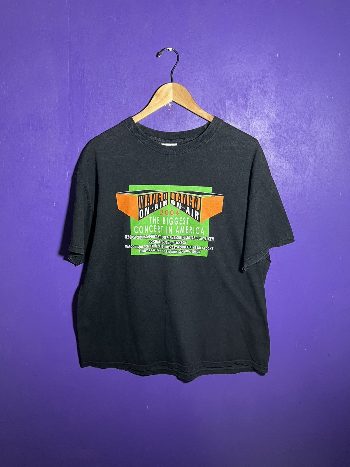 Band Tees × Vintage Vintage 2004 Wango Tango biggest concert in America tee Size US XL / EU 56 / 4 - 1 Thumbnail