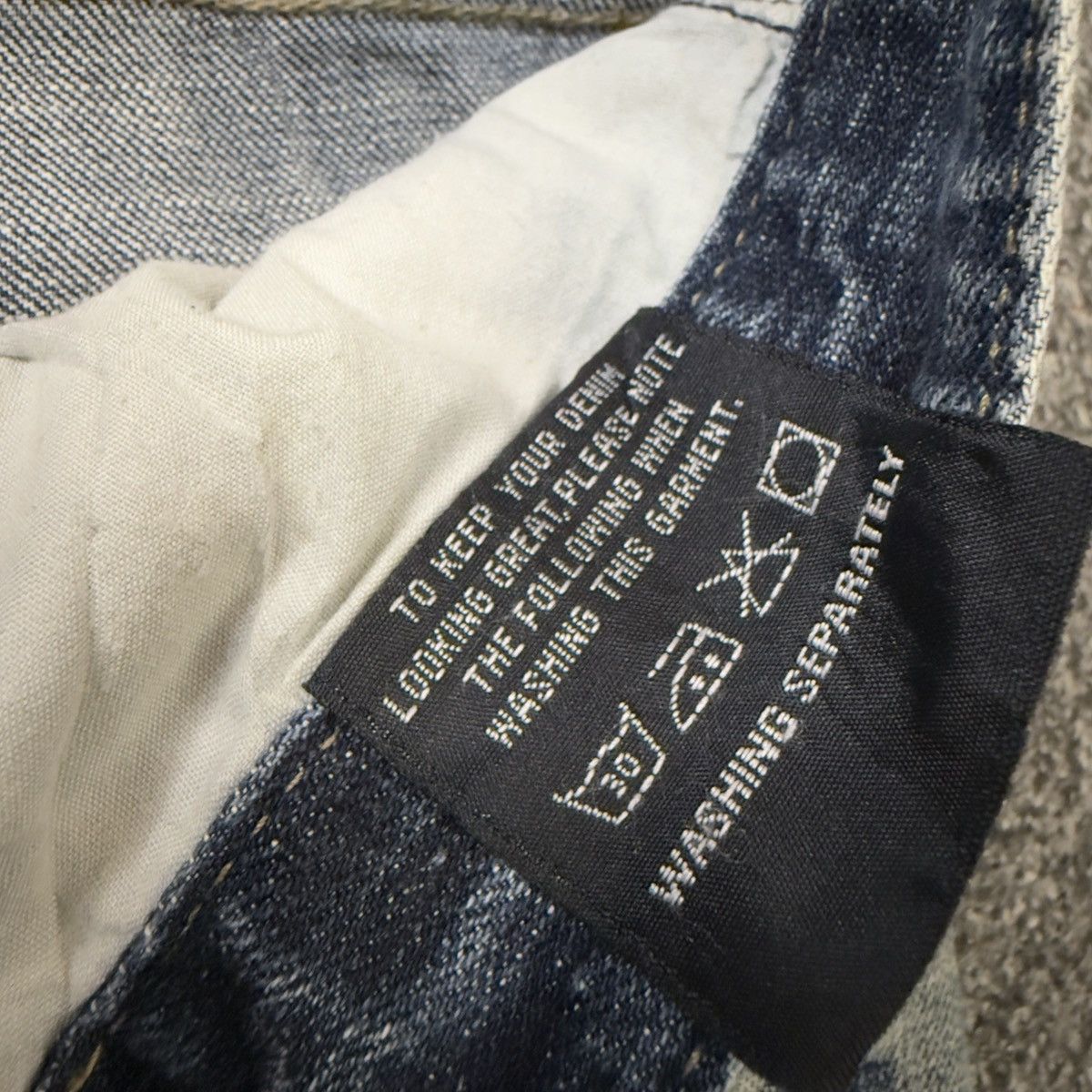 Hysteric Glamour Flare Sick 🔥 6th Avenue Rhinestone Lace Jeans LGB Style Size 30" / US 8 / IT 44 - 15 Thumbnail