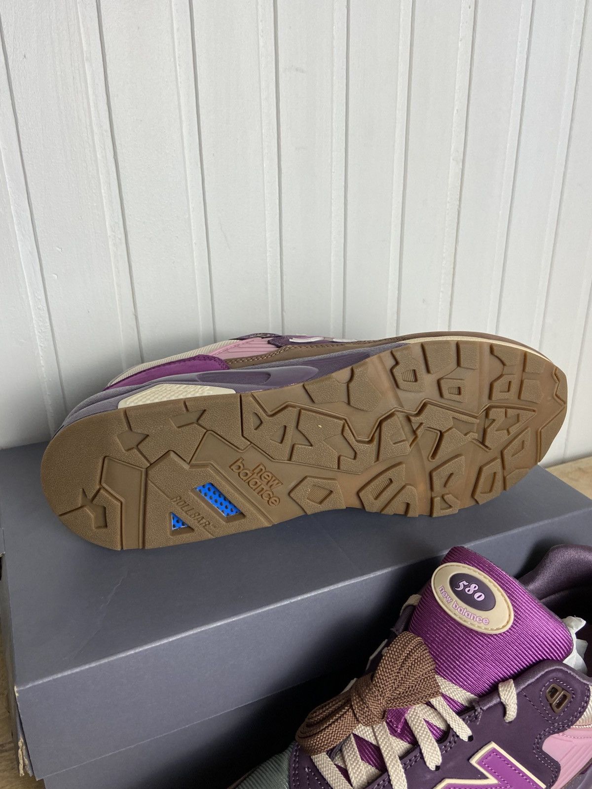 New Balance New Balance 580 size? rare new size 8US 'Purple Plum' Size US 8 / EU 41 - 10 Thumbnail