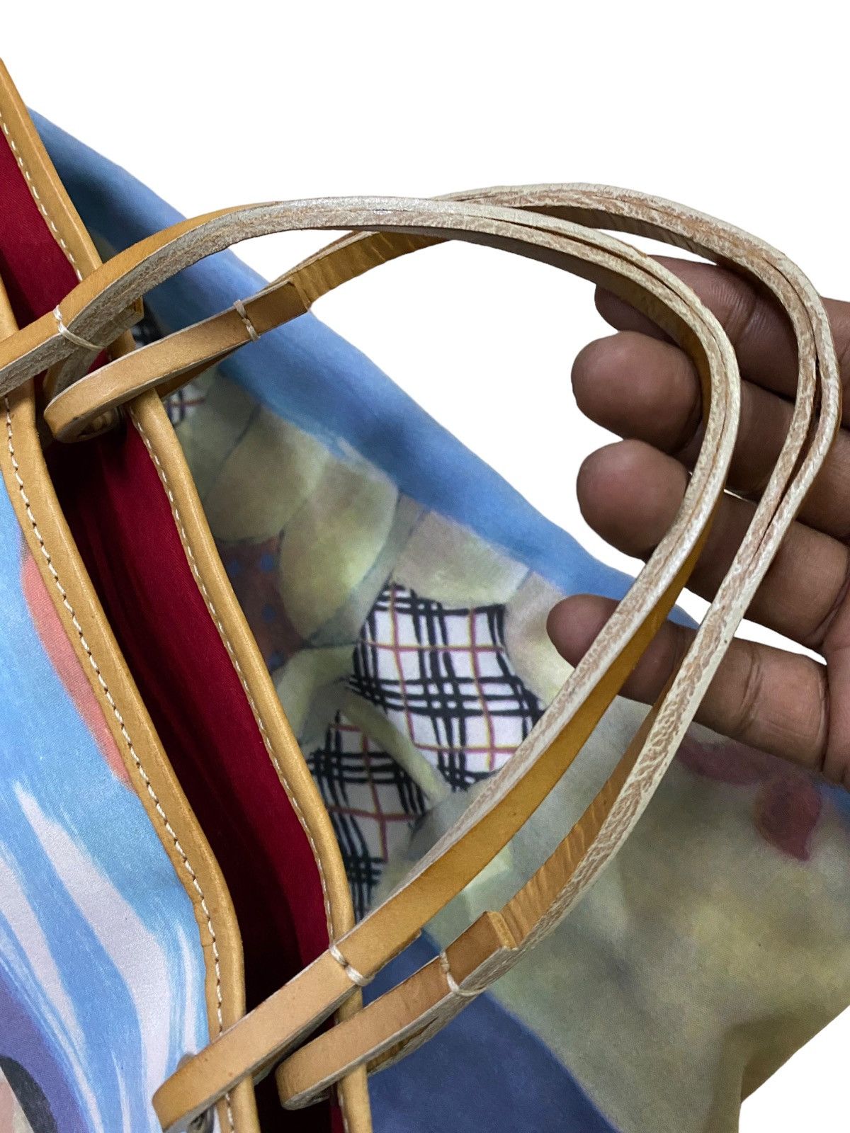 Burberry Burberry Overprint Tote Bag Size ONE SIZE - 9 Thumbnail