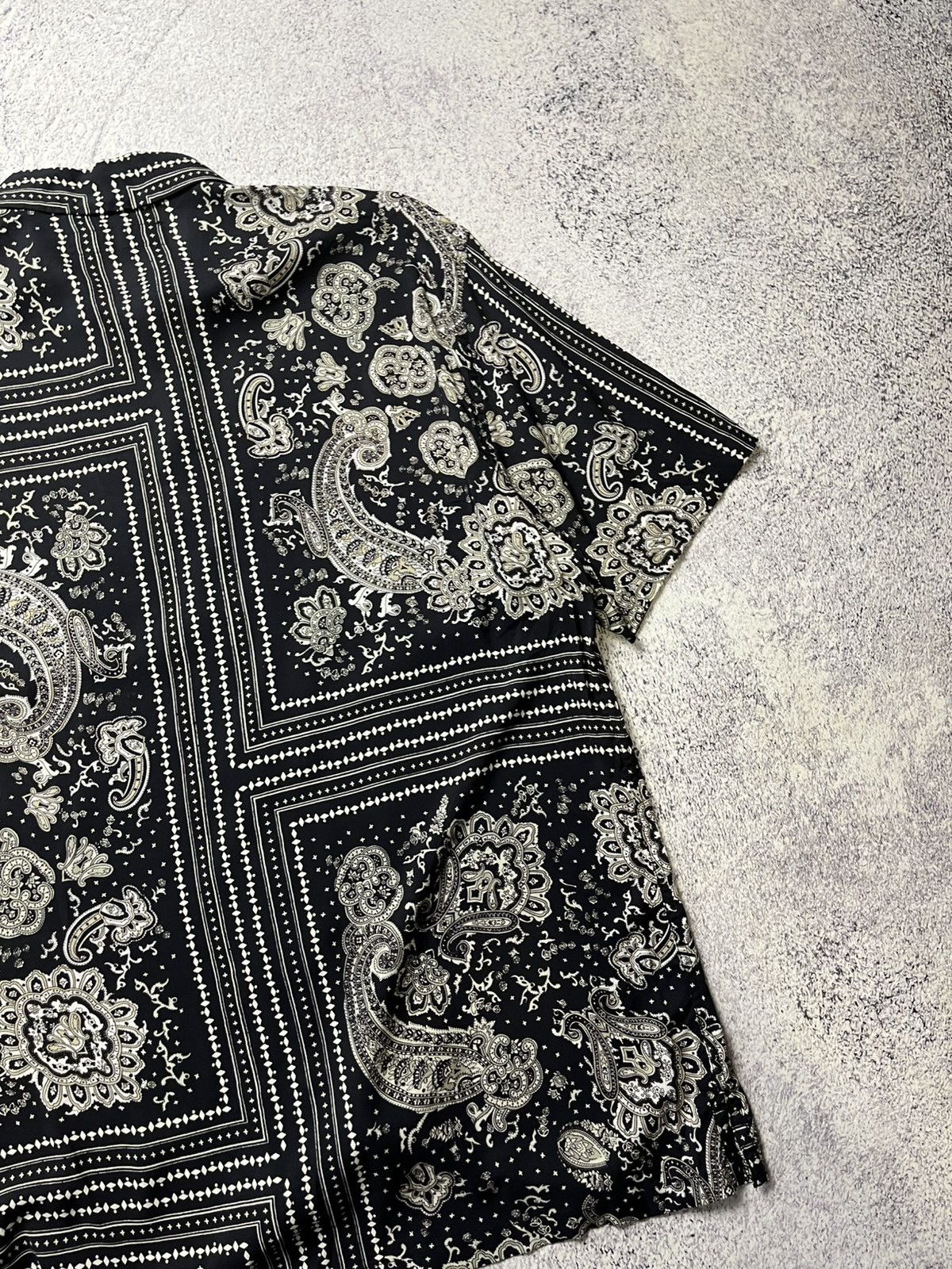 Allsaints Designer Allsaints Bandana Hawaii crazy oversize shirt Size US L / EU 52-54 / 3 - 22 Thumbnail
