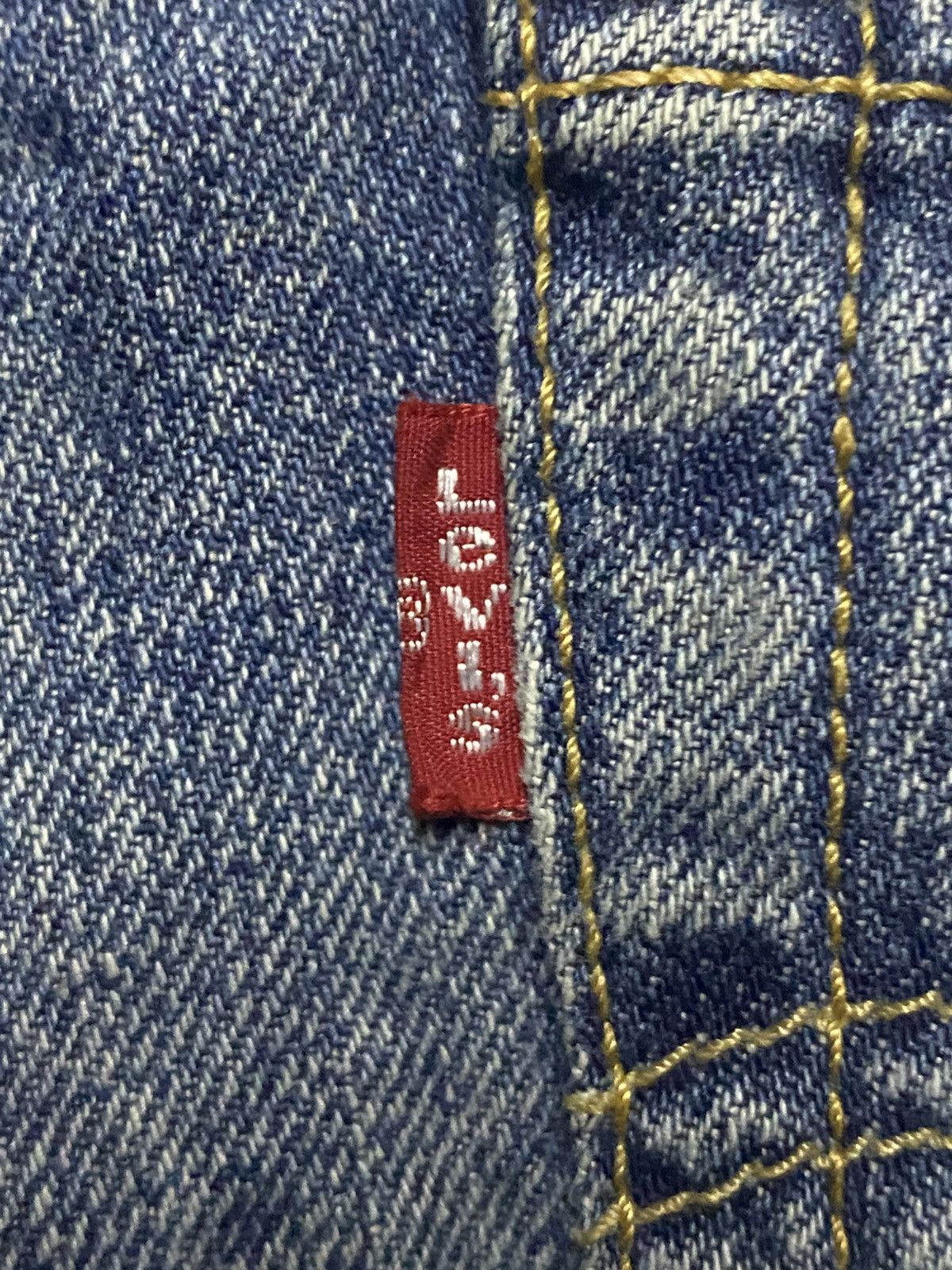 Levi's Vintage Levis 501 Bleached Distressed Jeans Size US 30 / EU 46 - 13 Thumbnail
