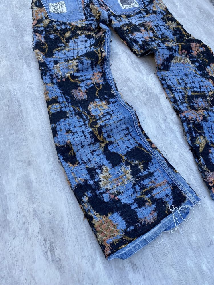 Levi's Levis Denim Embroidered Pants Size US 32 / EU 48 - 2 Thumbnail