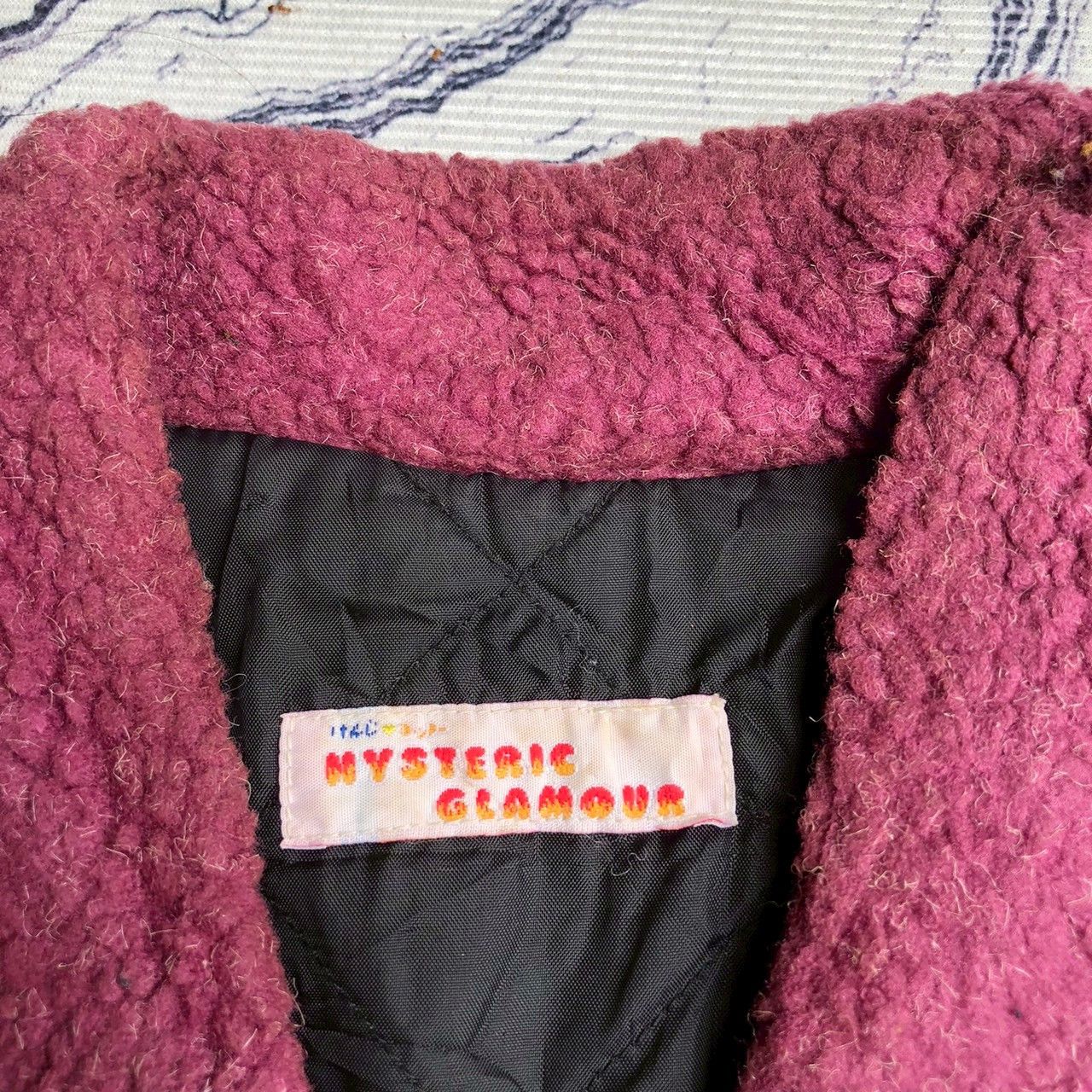 Hysteric Glamour Vintage Y2K Hysteric Glamour Denim Jacket with Sherpa Collar Size US S / EU 44-46 / 1 - 6 Thumbnail