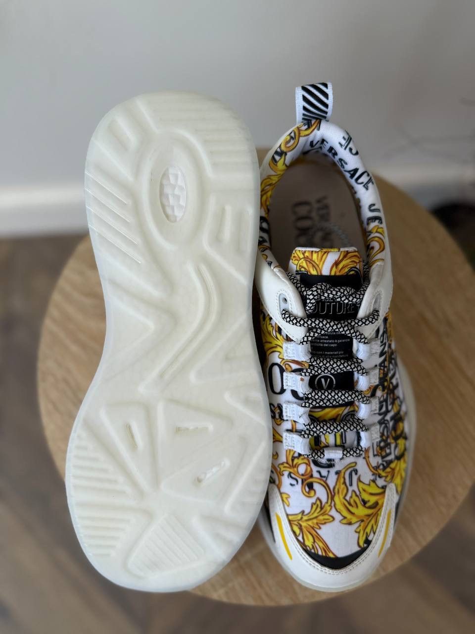 Versace Jeans Couture Versace Jeans Couture Sneakers White (74YA3S1B) Size US 10 / EU 43 - 3 Thumbnail