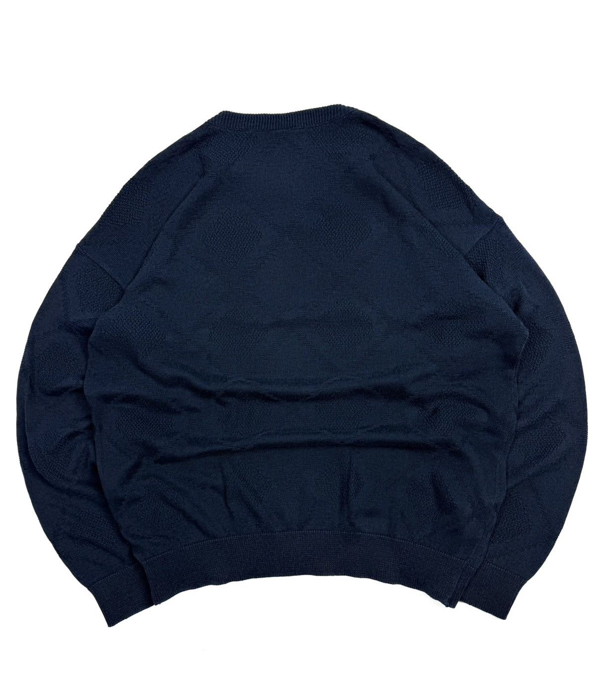Lacoste 80s Lacoste Vintage Knit Sweater Navy Men’s 6 France Retro Size US L / EU 52-54 / 3 - 3 Thumbnail