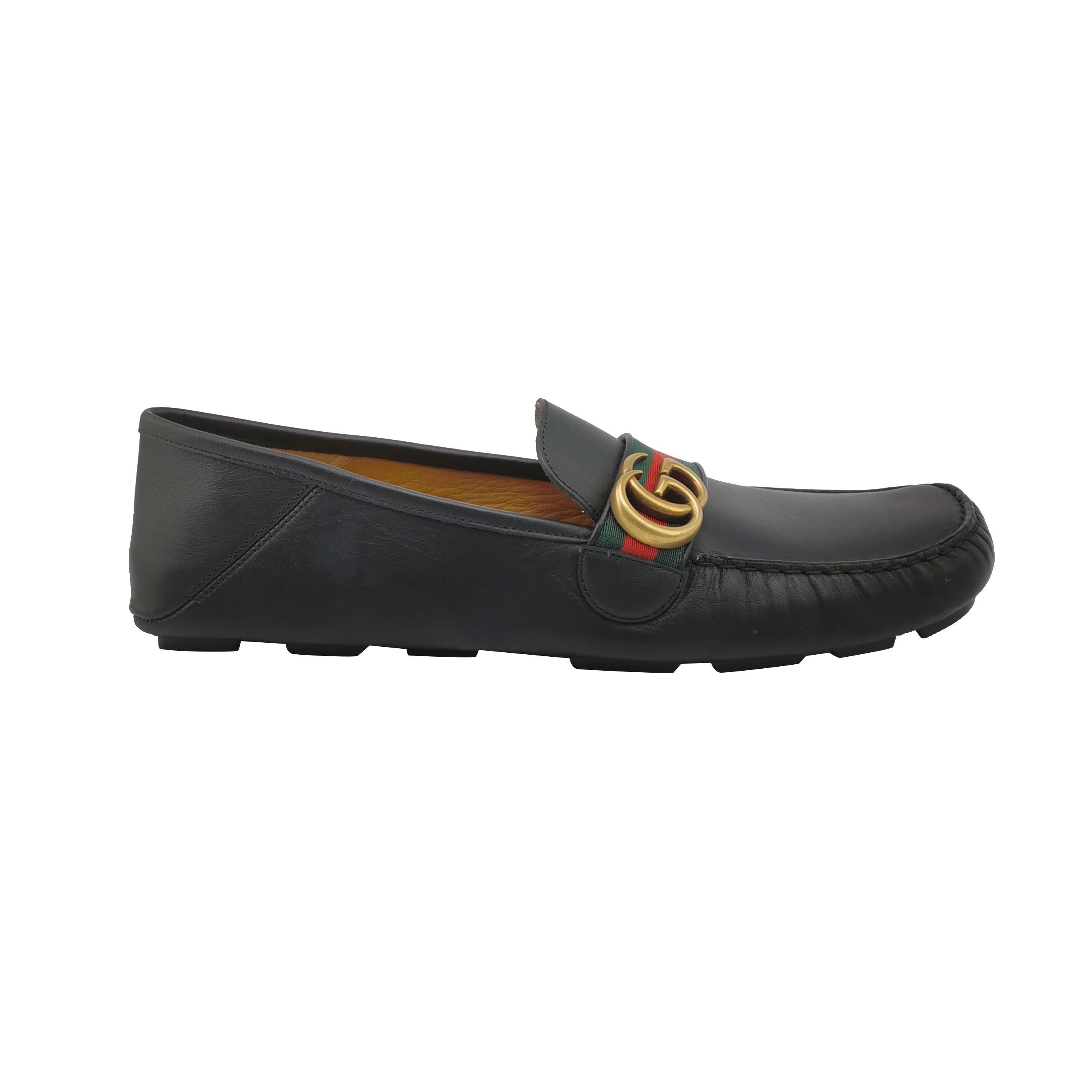 Gucci Gucci Men 12.5 Leather Size US 12.5 / EU 45-46 - 1 Thumbnail