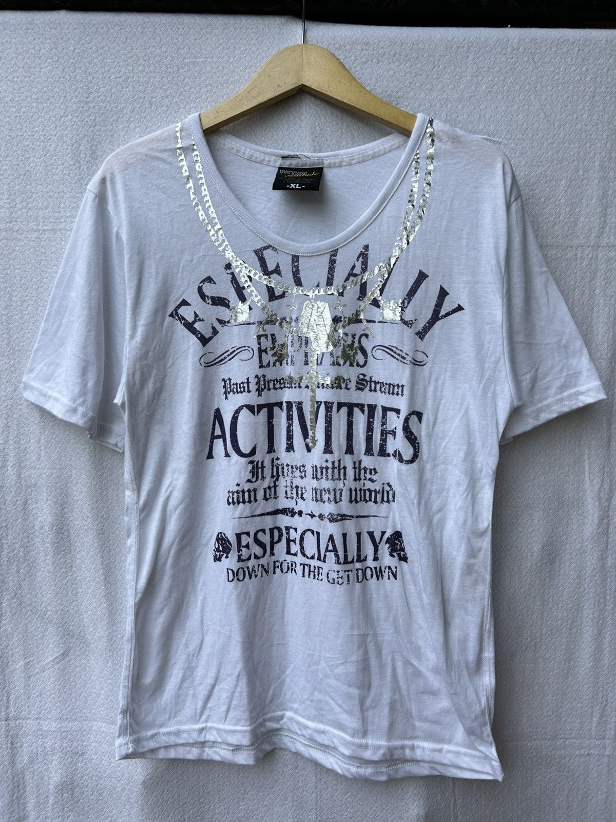 Japanese Brand Retro attiude japanese necklace cross shirt Size US L / EU 52-54 / 3 - 1 Thumbnail