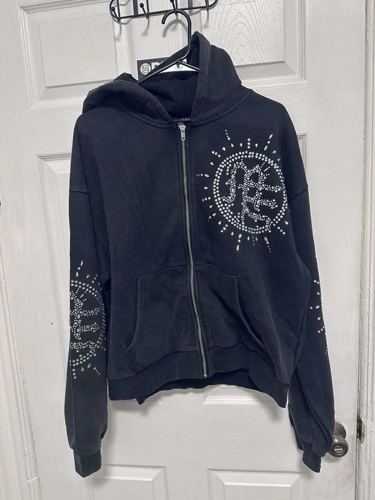 Other Mixed Emotion Sweatsuit Eclipse’ Grey Acid Wash Rhinestone Size US L / EU 52-54 / 3 - 1 Thumbnail