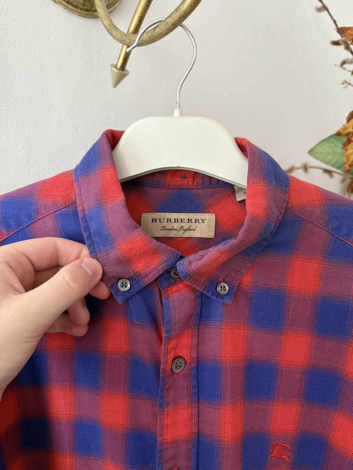 Burberry Burberry Check Shirt Button Up Size US S / EU 44-46 / 1 - 4 Thumbnail