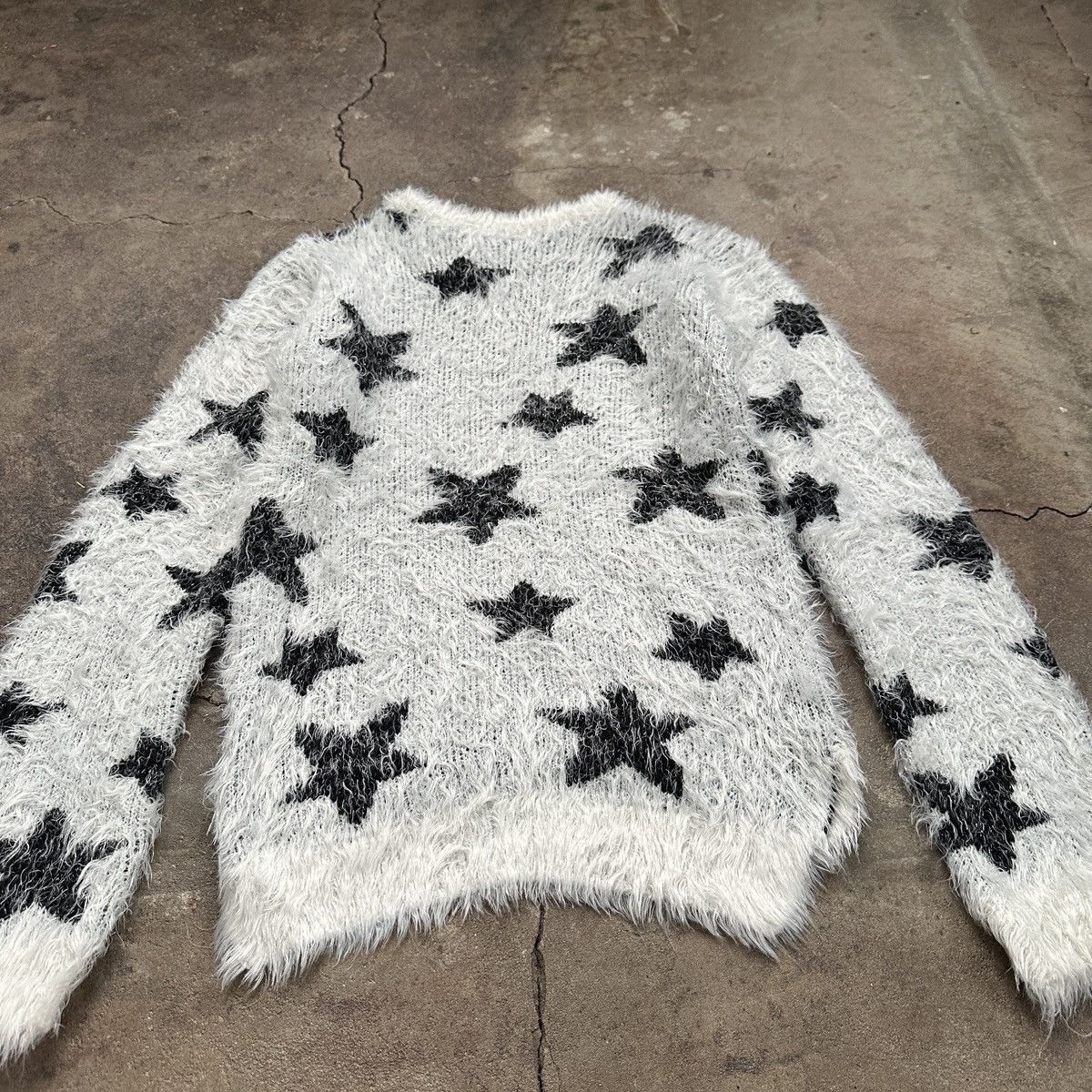 Hysteric Glamour Fuzzy Mohair Sweater Knit Sweater Ifsixwasnine