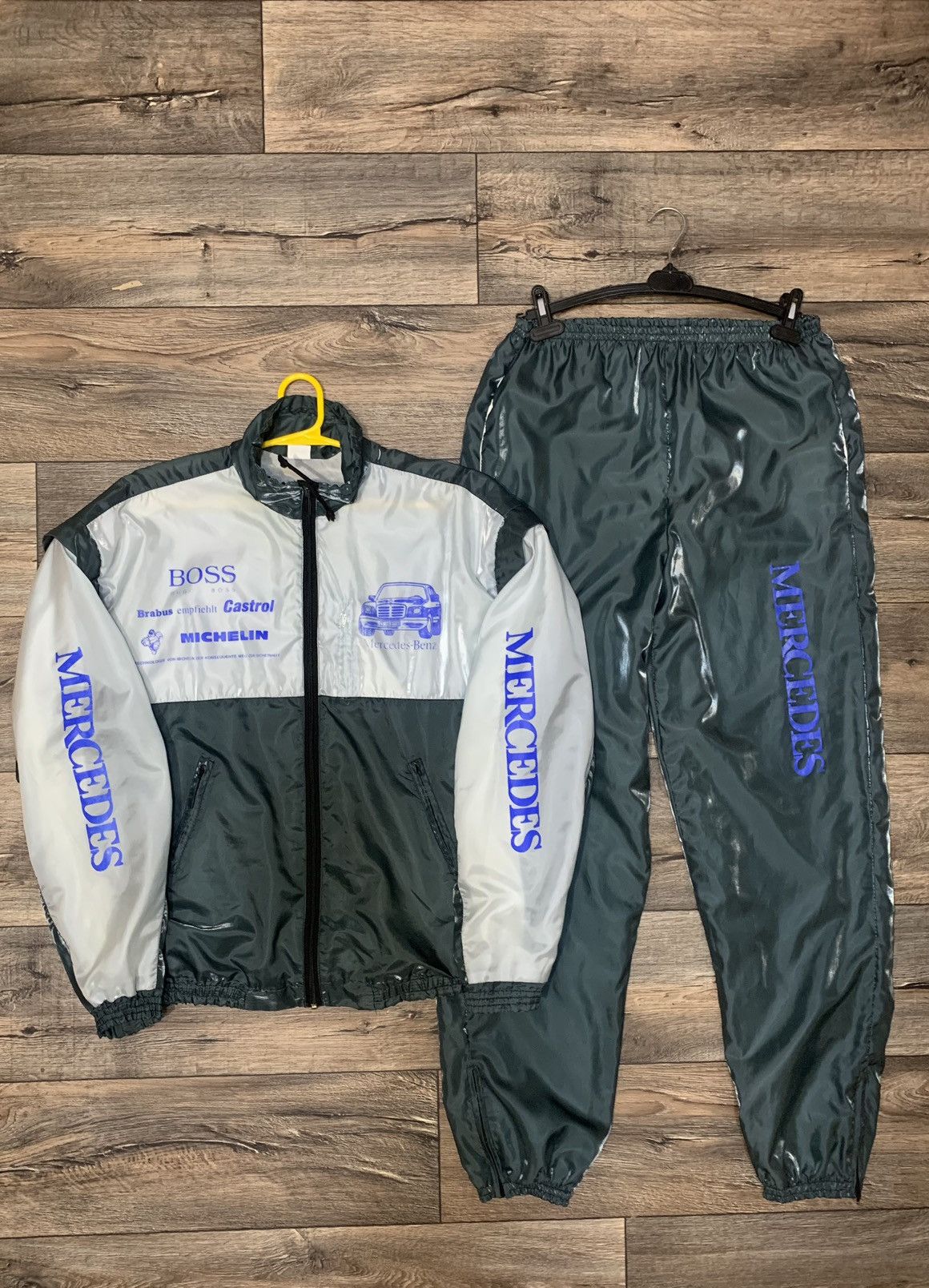 Mercedes Benz Racing Vintage Vintage 90 s Mercedes Benz Hugo Boss Racing Rare Track Suit Grailed