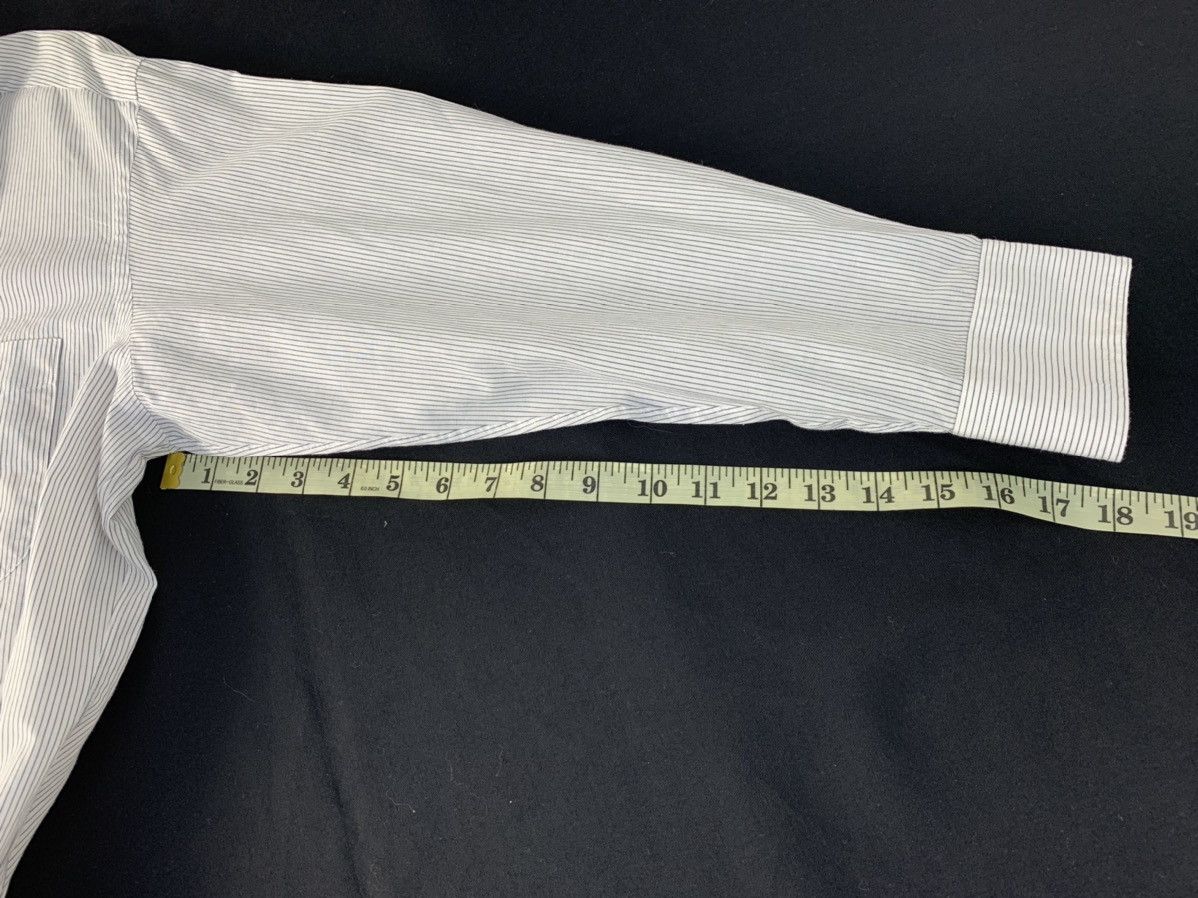 Lanvin Hype Lanvin Collection Striped Simple Button Up Office Wear Size US XL / EU 56 / 4 - 11 Thumbnail
