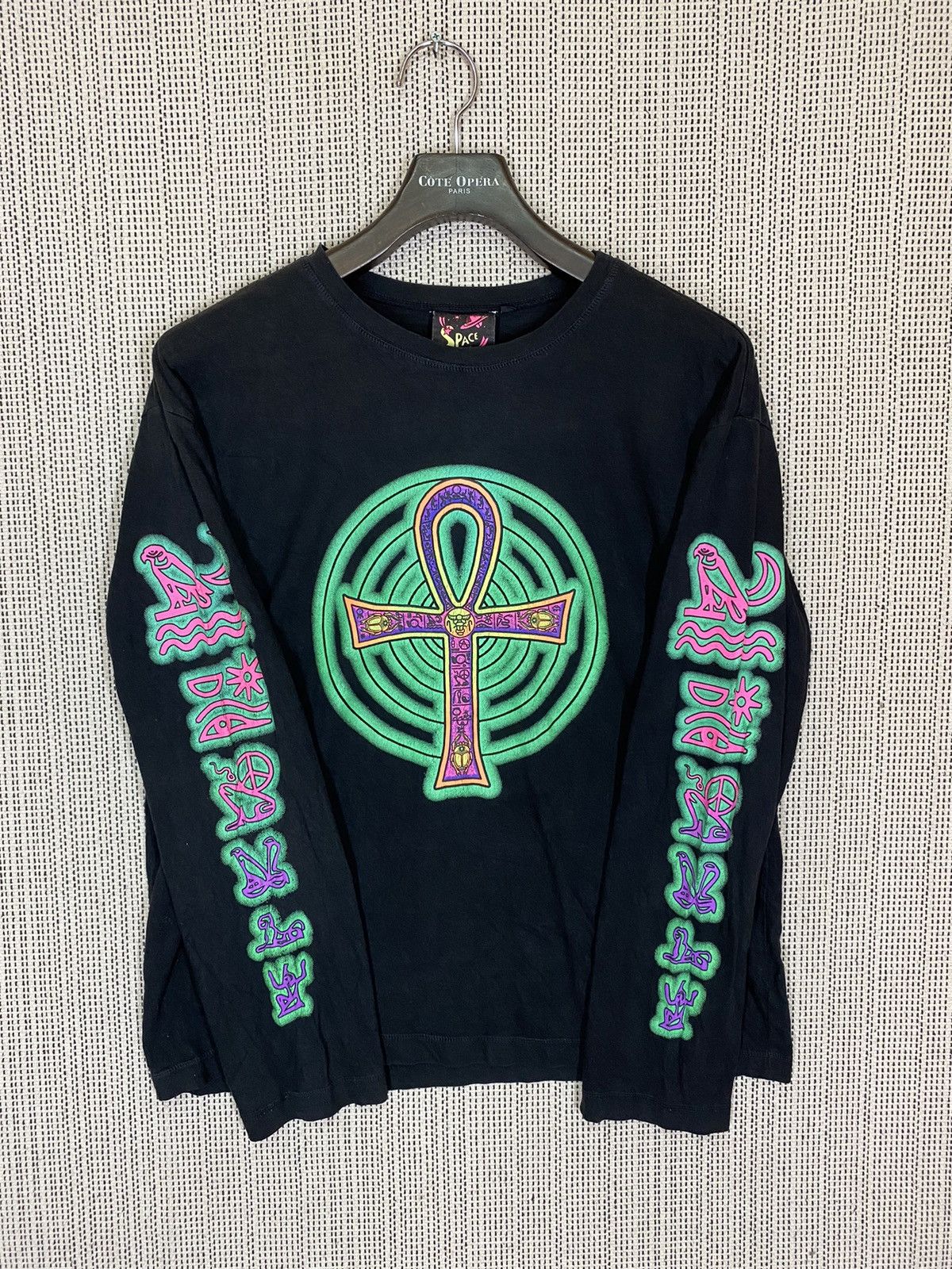 Cross Colours × Japanese Brand 🔥space tribe cross tshirt longsleeve hand made in indonesia Size US M / EU 48-50 / 2 - 1 Thumbnail