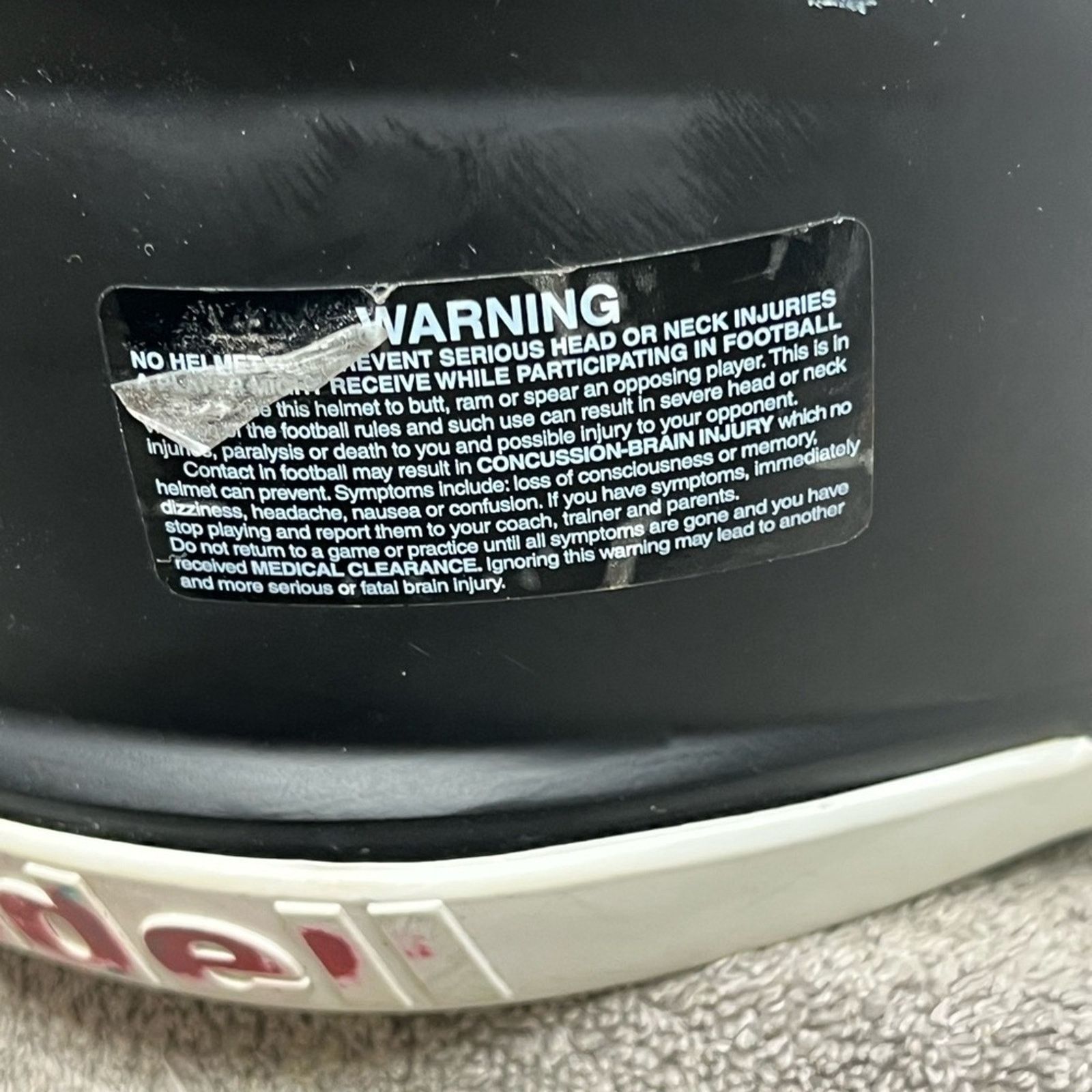 Riddell Riddell Speed Icon Adult XL Football Helmet Recertified 2023 Size ONE SIZE - 8 Thumbnail