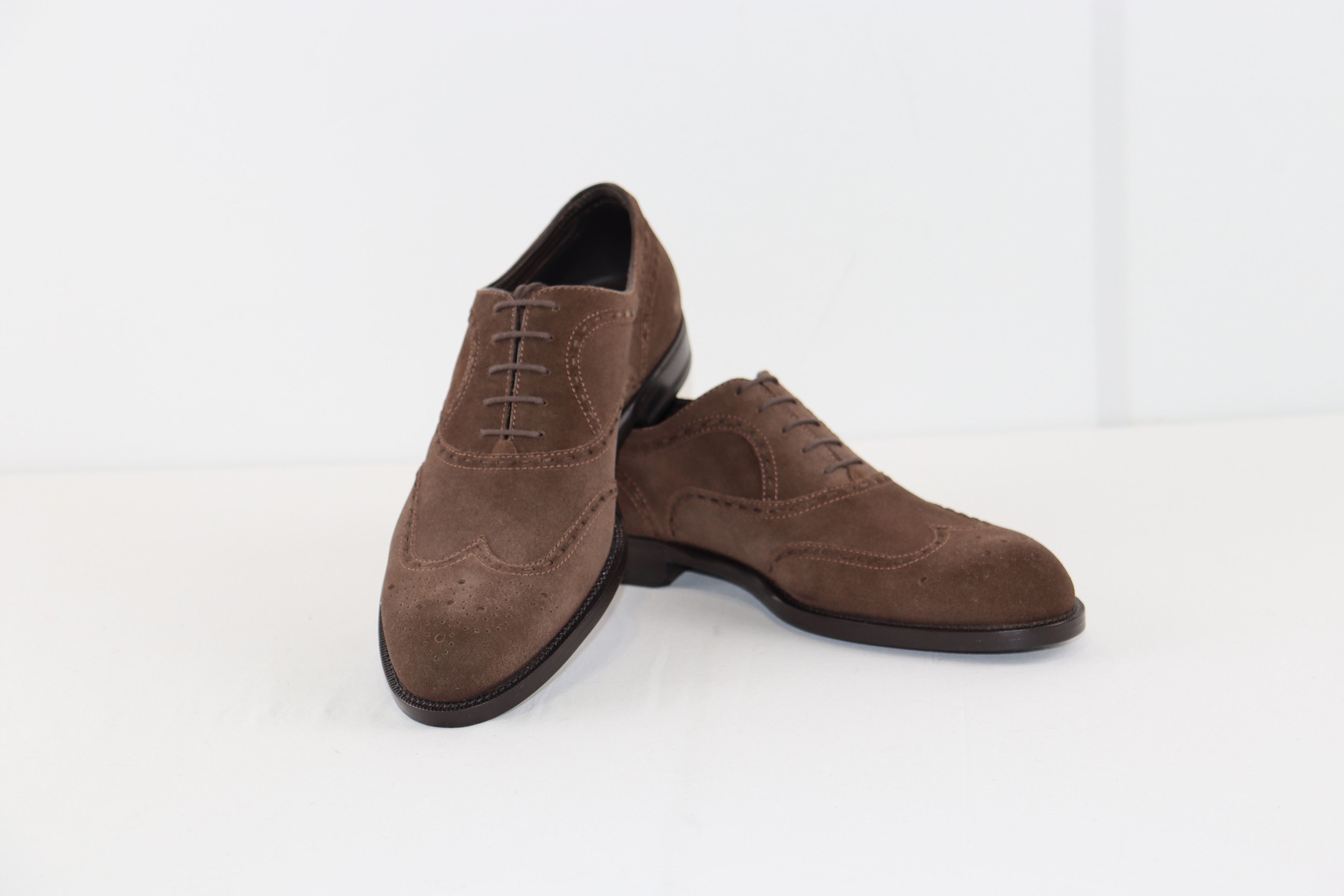 Bottega Veneta o1rshd1 Calf Skin Suede Leather Sole Shoe in Brown Size US 8 / EU 41 - 8 Thumbnail