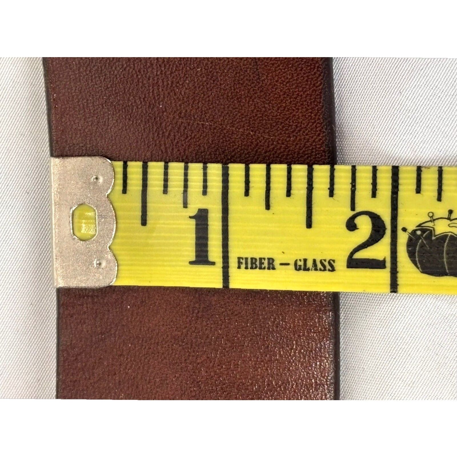 Vintage VINTAGE Brown Leather Western Belt Montezuma Tequila Buckle 37"-40" Mens Size ONE SIZE - 7 Thumbnail