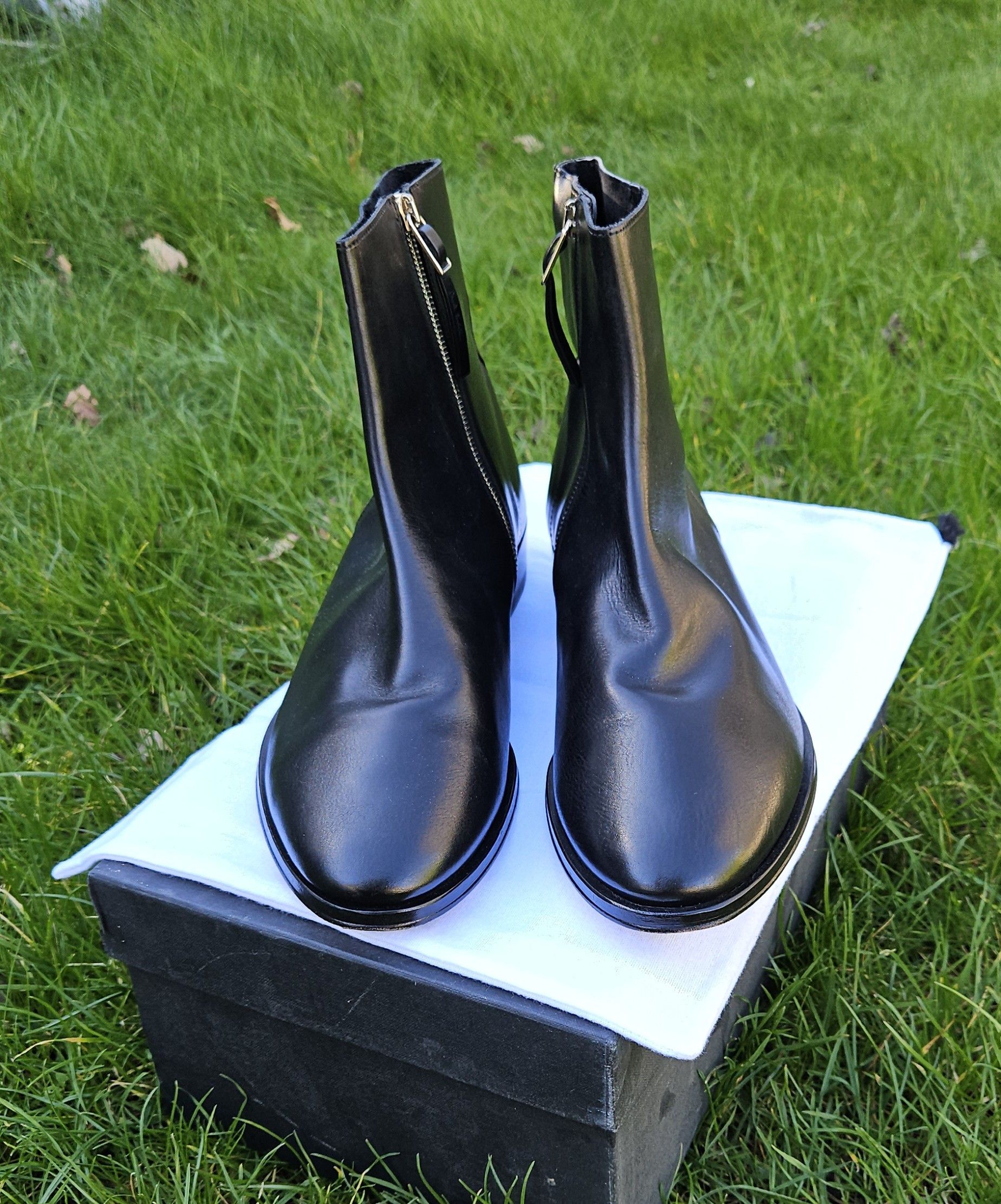 Paul Smith Paul Smith black leather zip Chelsea boots *new* Size US 10 / EU 43 - 2 Thumbnail