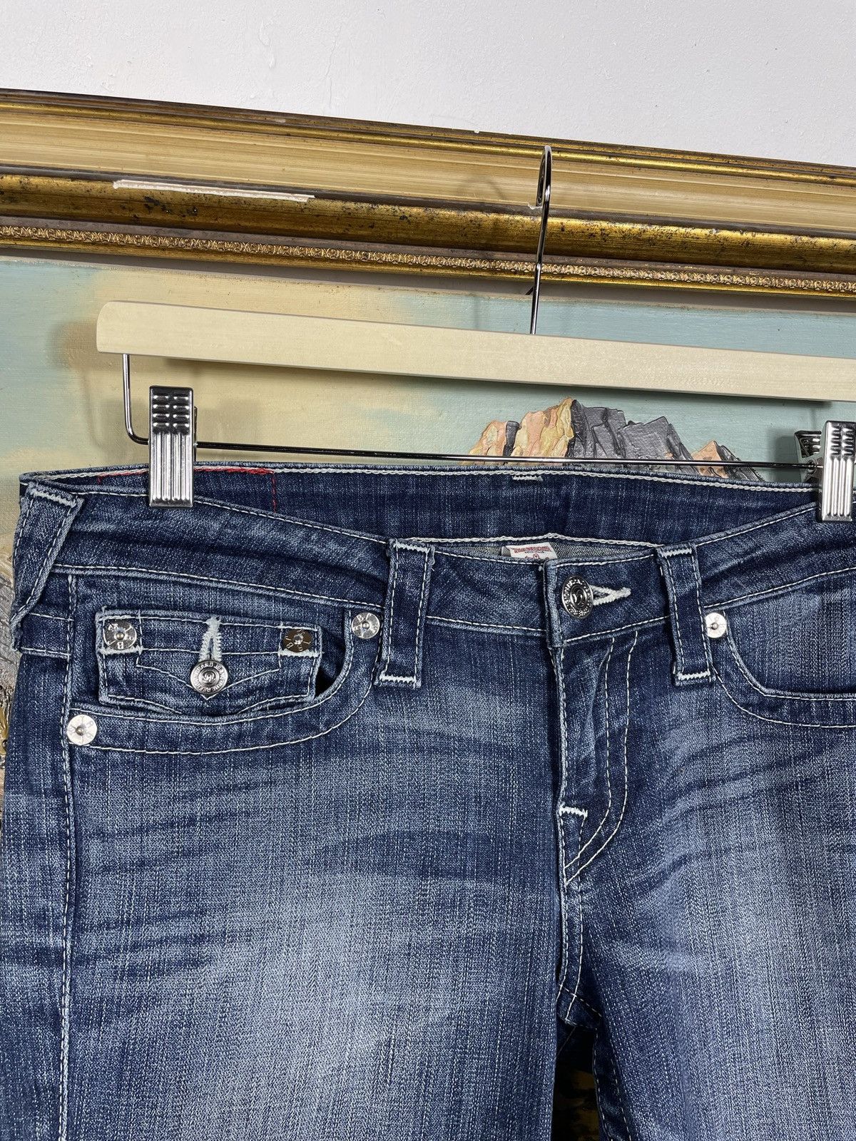 True Religion × Vintage True Religion Vintage Y2k Denim Jeans Trousers Pants Swag Size 29" - 6 Thumbnail