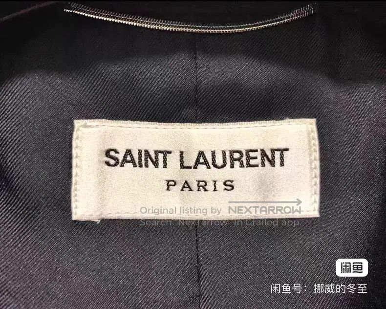 Saint Laurent Paris Saint Laurent Paris Fireworks Chain Beaded Explosion Suit Size US M / EU 48-50 / 2 - 4 Thumbnail