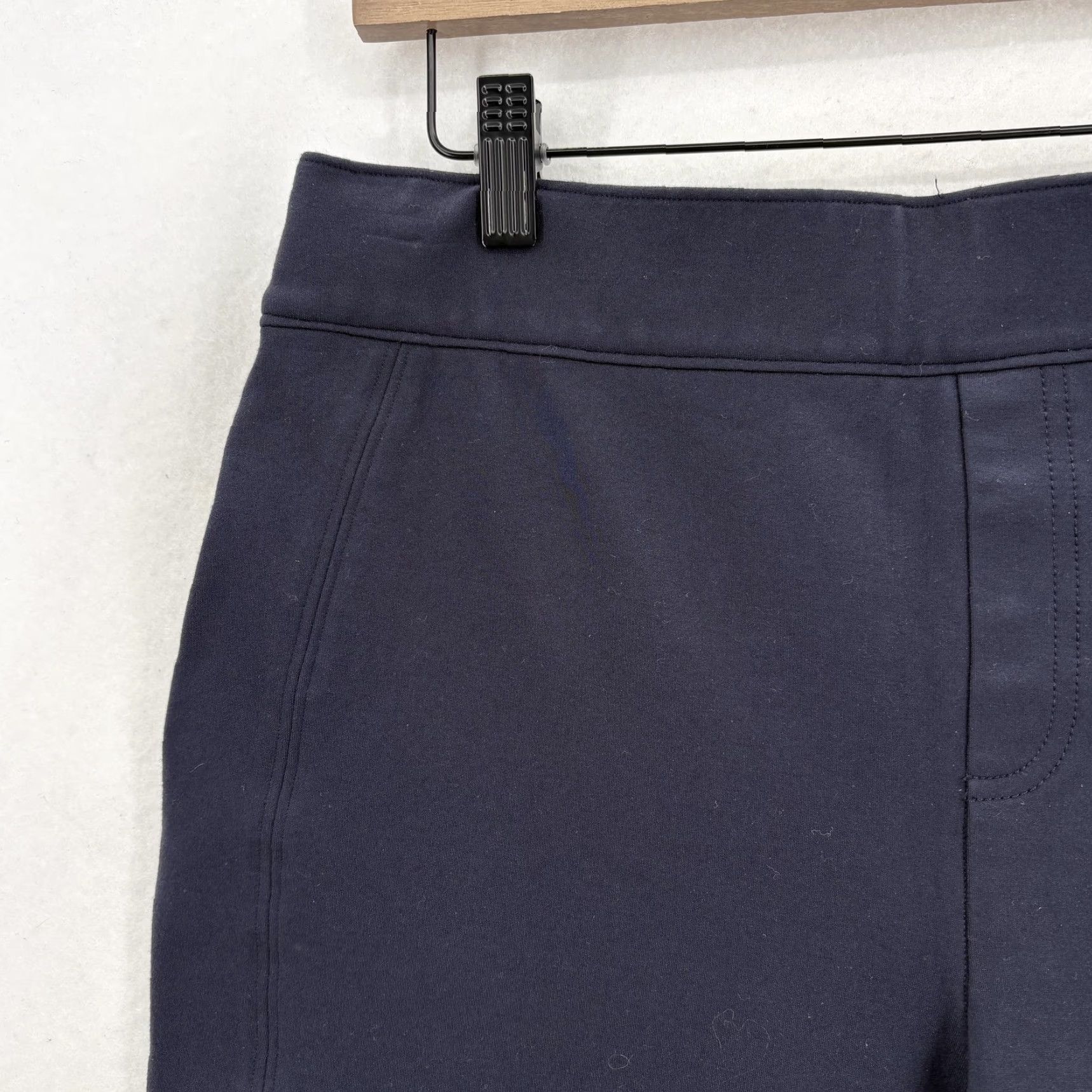 Spanx SPANX SuperSmooth PerfectFit Ponte Slim Straight Pants Womens XL Petite Blue Size 40" / US 18 - 3 Thumbnail