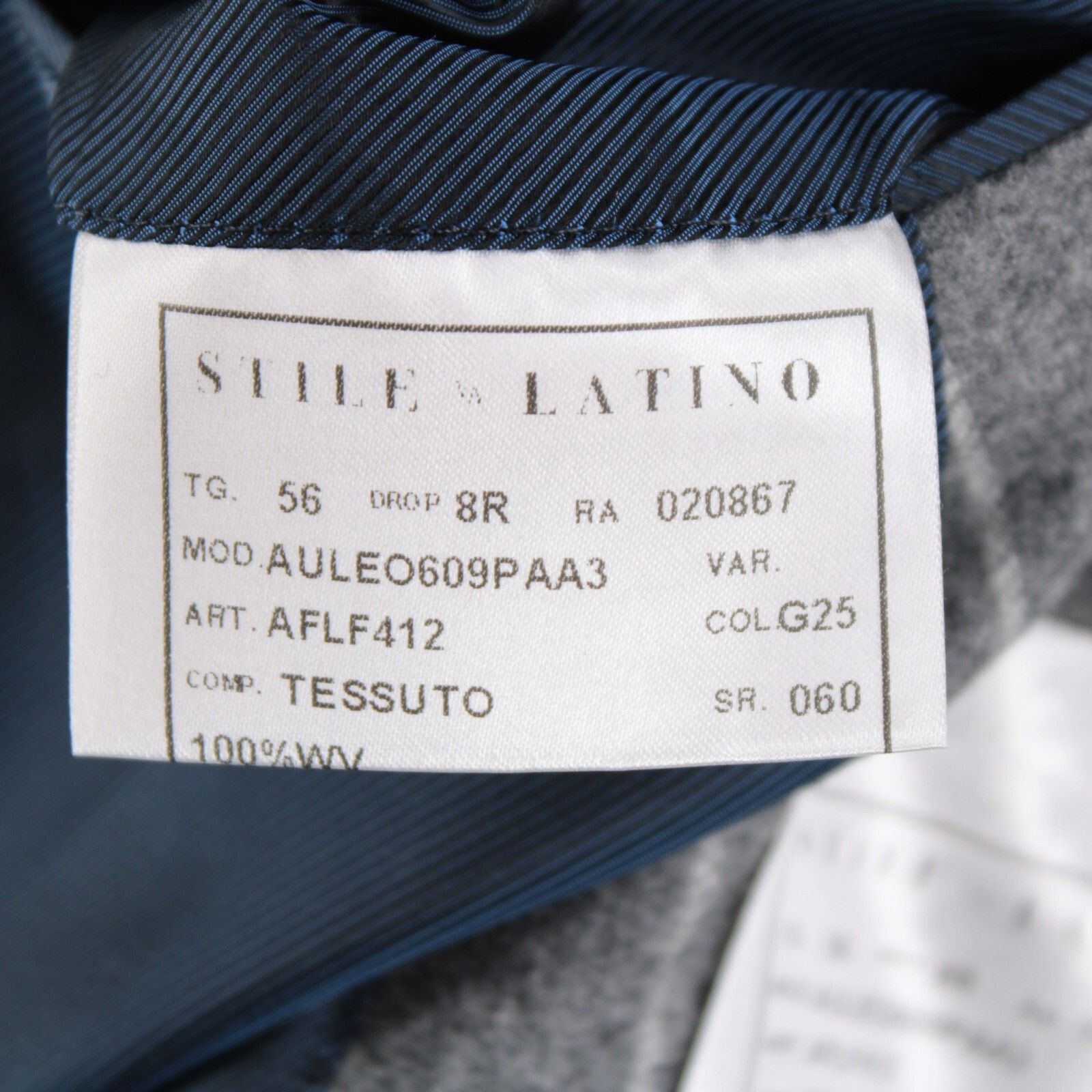 Other Stile Latino Suit Size US 46 Regular in Gray Size 46R - 9 Thumbnail