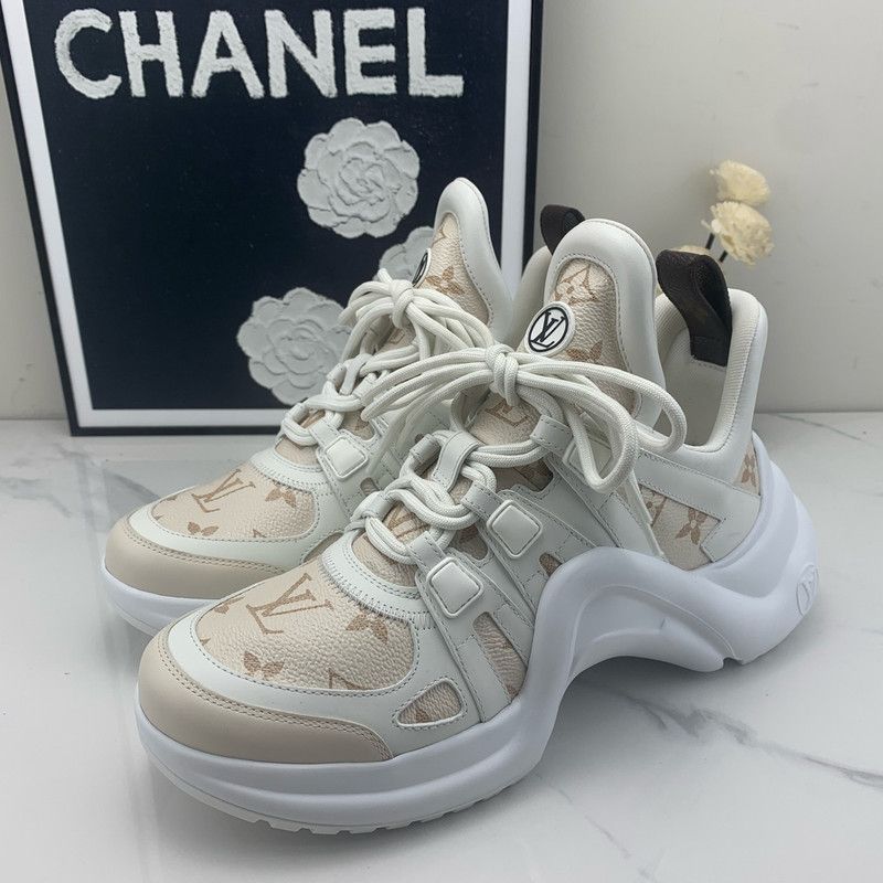 Louis Vuitton Louis Vuitton Archlight Low-top Fashion Sneakers 0079 Size US 8 / IT 38 - 1 Thumbnail