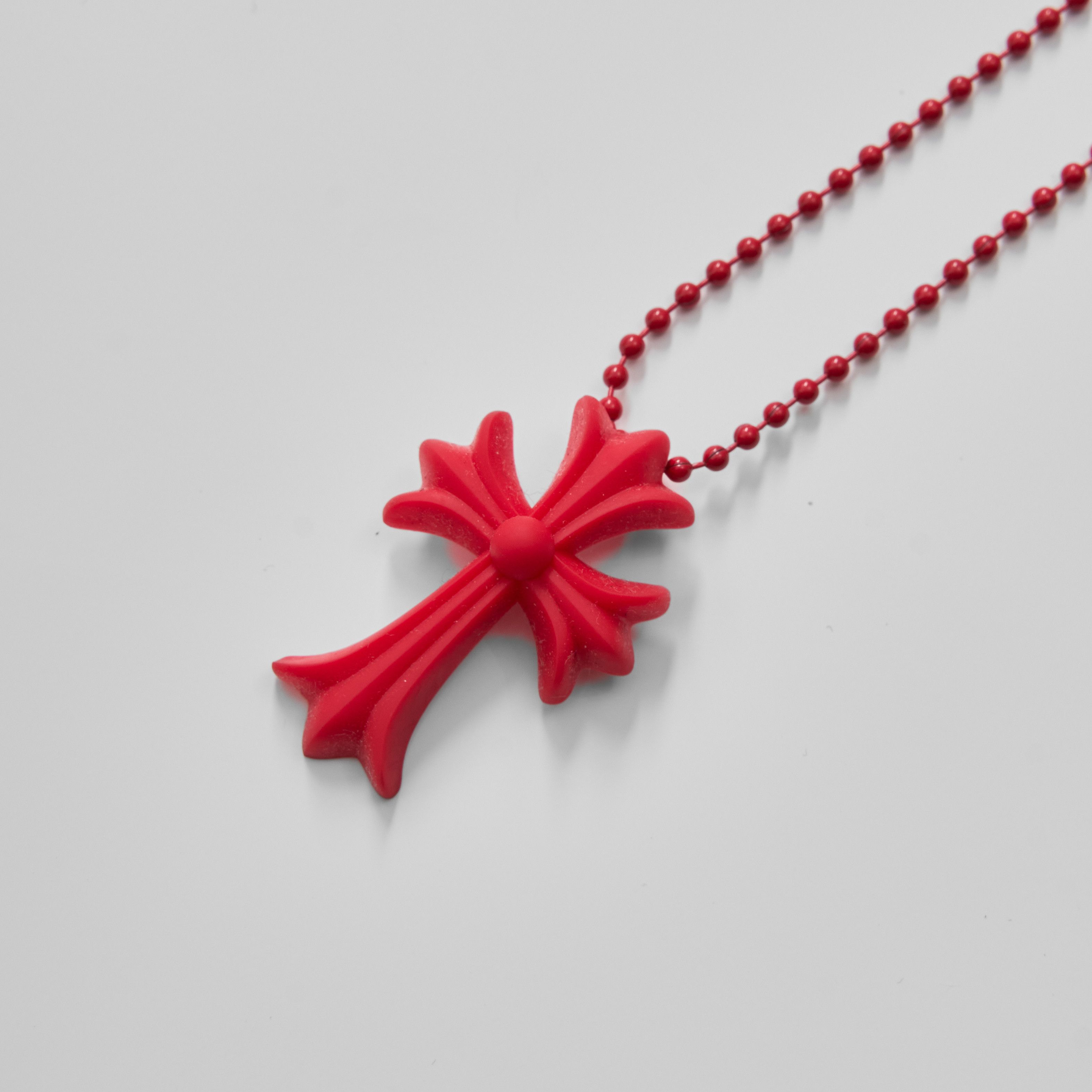 Chrome Hearts CHROME HEARTS Silicrome Cross Necklace Size ONE SIZE - 2 Thumbnail