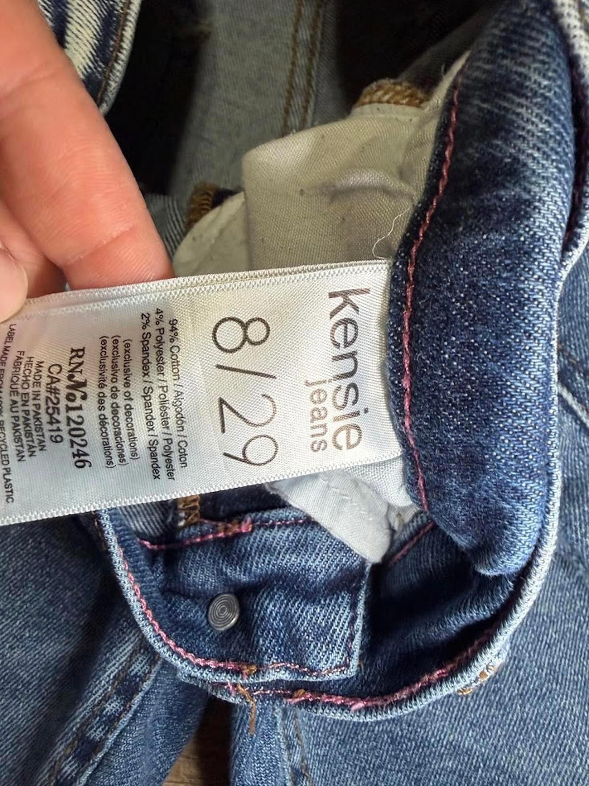 Other Kensie Jeans Vintage Luxe The Kelsey High Rise Skinny Jeans Size 30" / US 8 / IT 44 - 5 Thumbnail