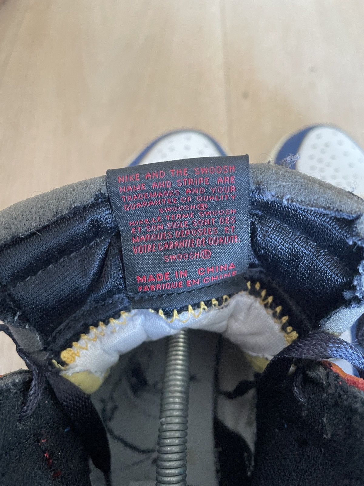 Jordan Brand × Union LA Union x Jordan 1 High OG Storm Blue US9.5 Size US 9.5 / EU 42-43 - 15 Thumbnail