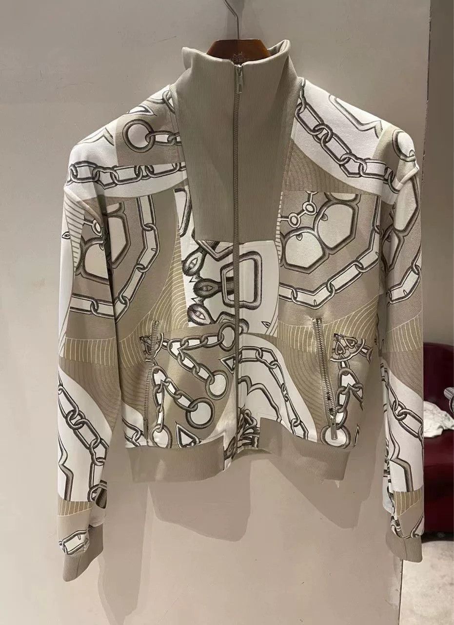 Hermes hermes jacket with unique design Size US M / EU 48-50 / 2 - 1 Thumbnail