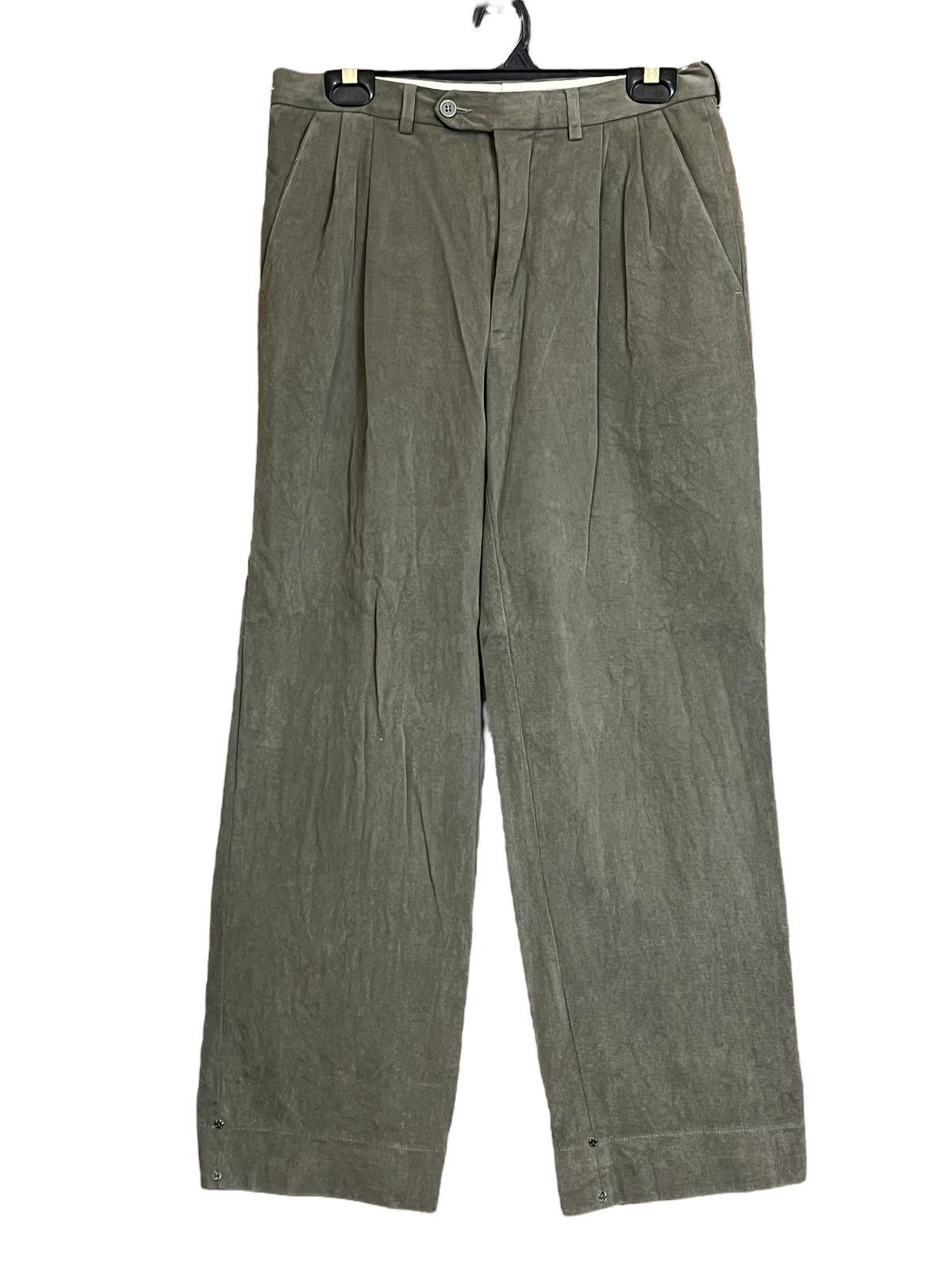 Vintage VINTAGE PAUL STUART NEW YORK MADE IN ITALY CASUAL PANTS Size US 30 / EU 46 - 1 Thumbnail
