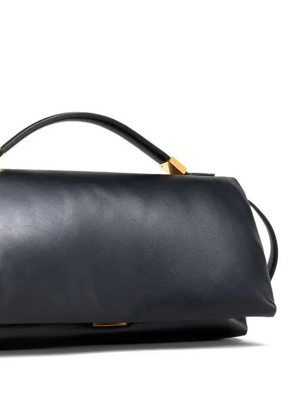 Marni oc11z0525 Size: OS/Prisma Leather Top Handle Bag in Black Size ONE SIZE - 5 Thumbnail